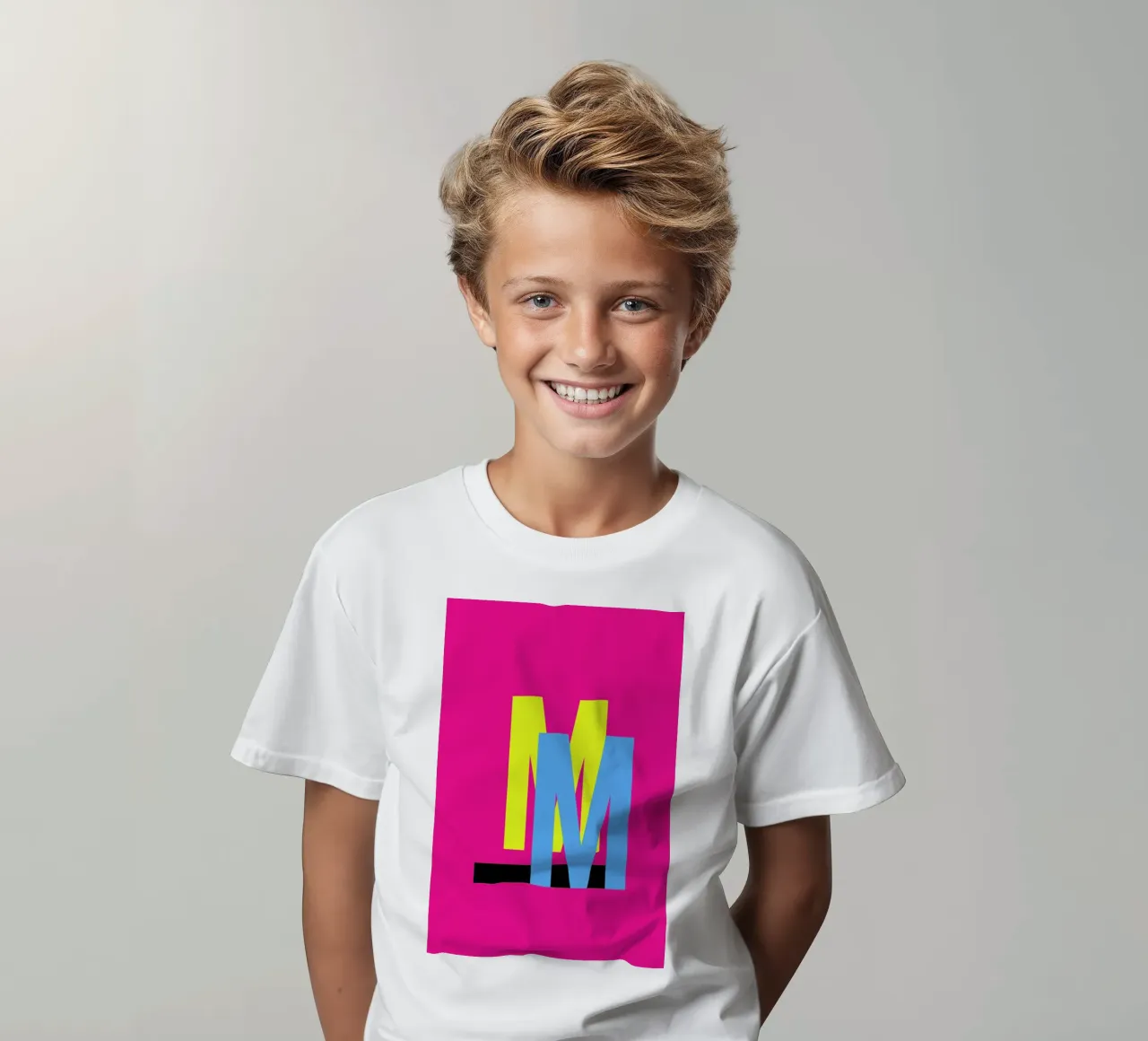 CMYK-M Kinder T-Shirt von Matěj Kašpar Jirásek