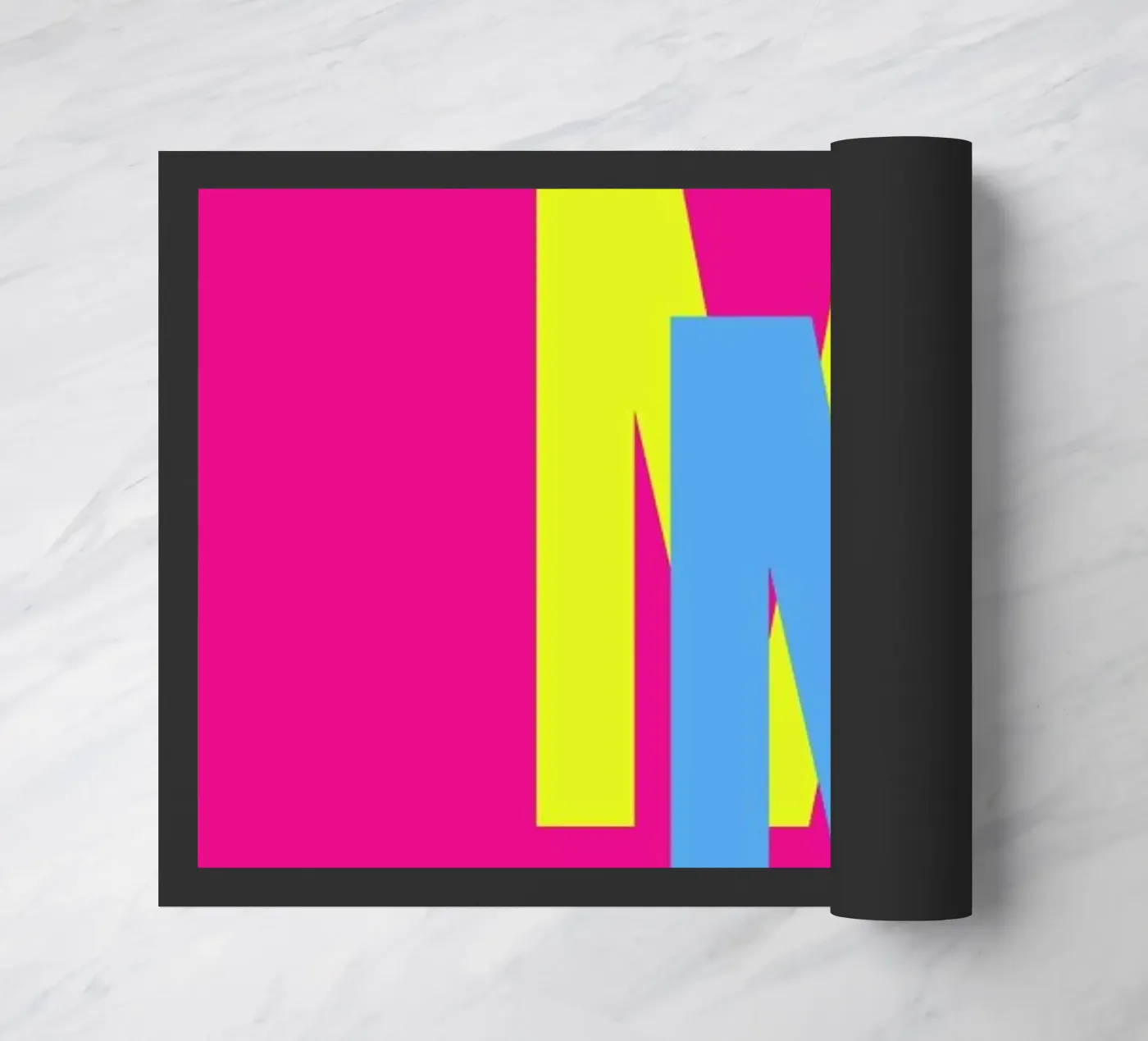 CMYK-M deurmat van Matěj Kašpar Jirásek