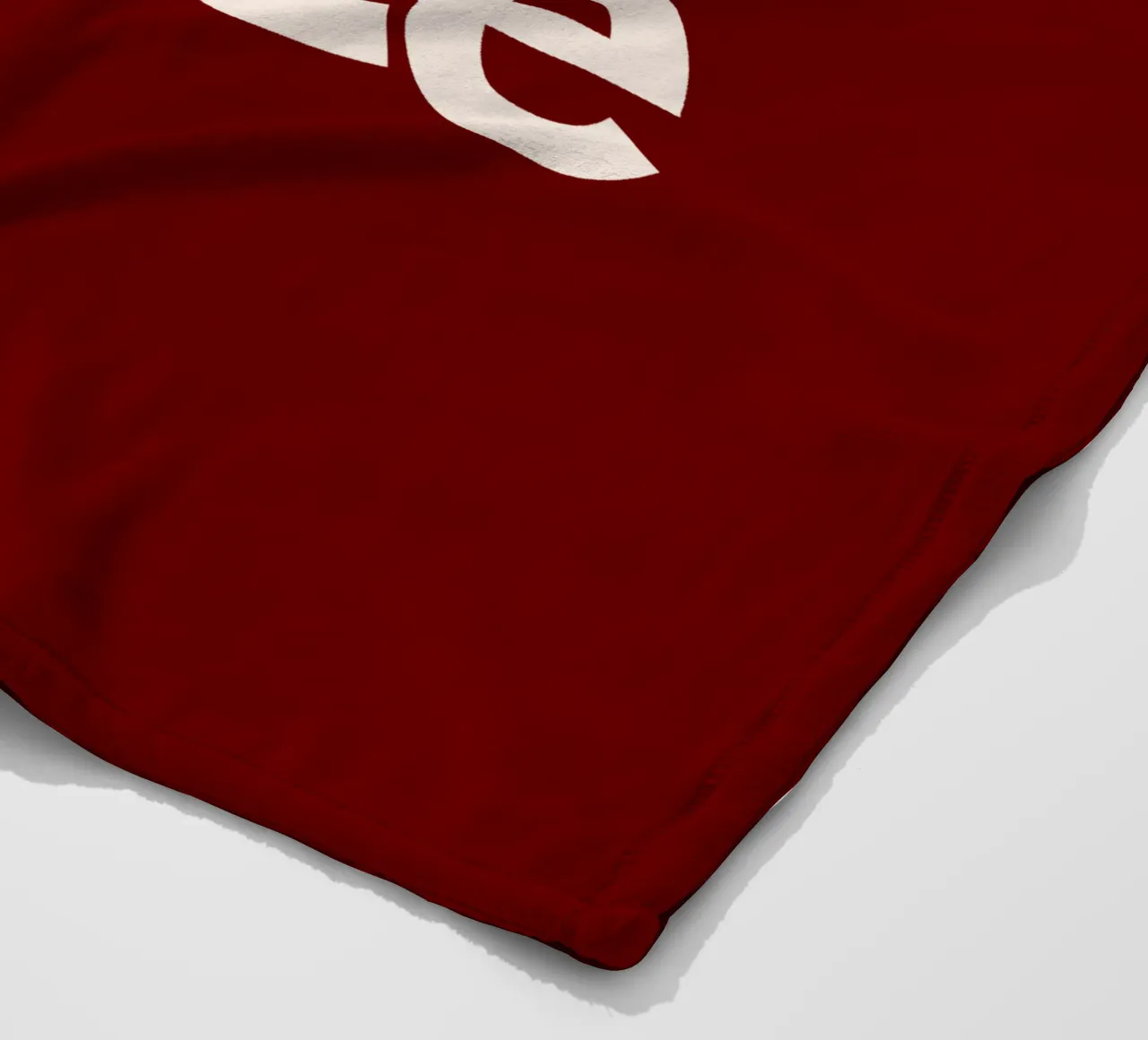 Peace beyond numbers Red coperta in pile da TijanaArtStudio88