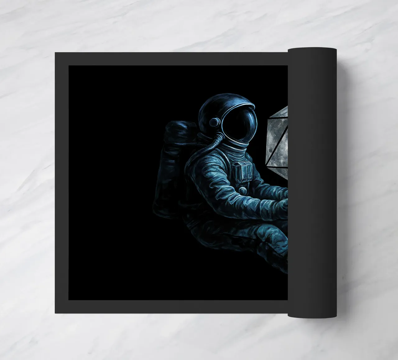 Lunar Roll: Astronaut with Moon Dice zerbino da BadrBrand