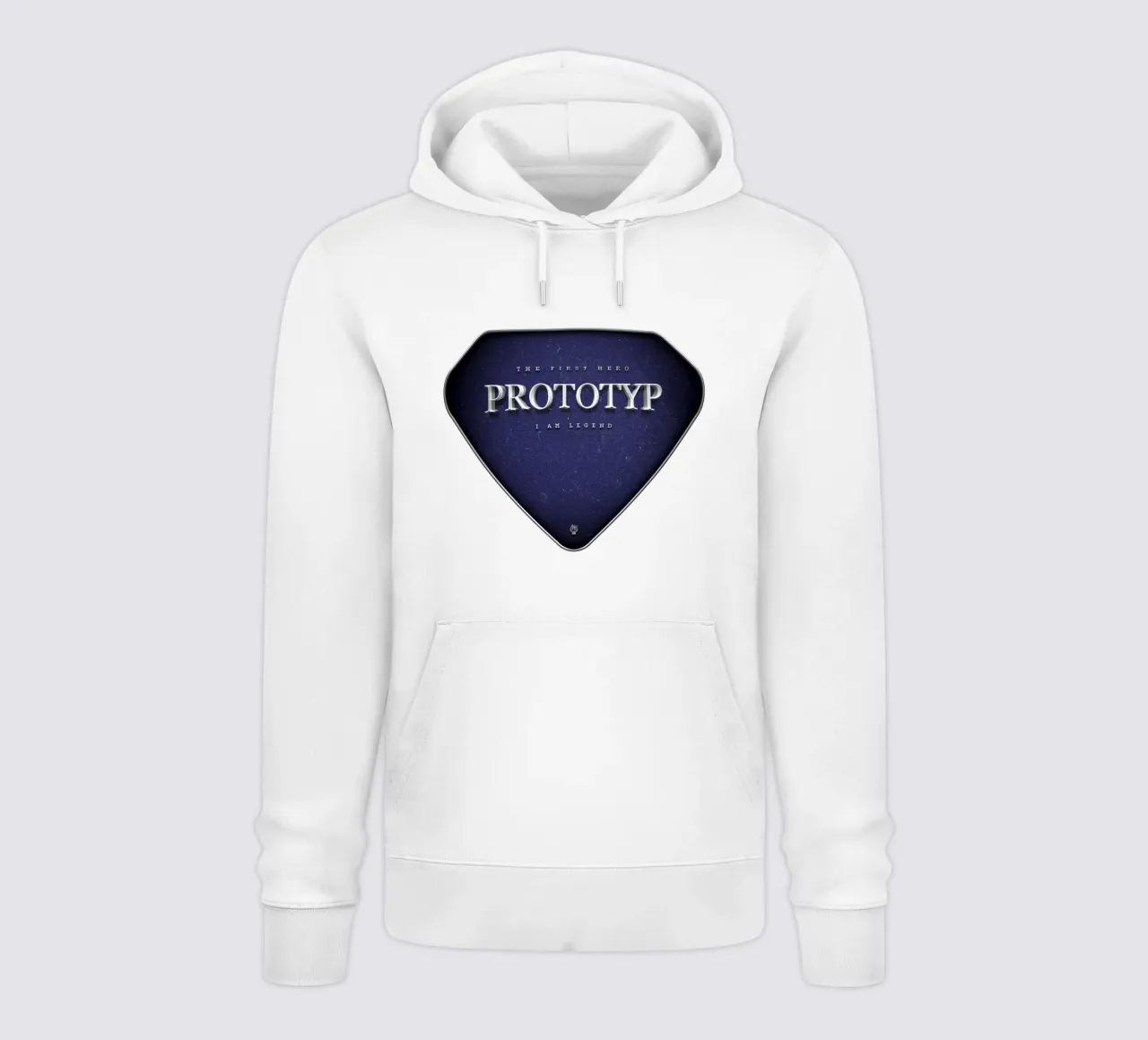 Prototyp - The First Hero felpa con cappuccio da Black Sign Artwork