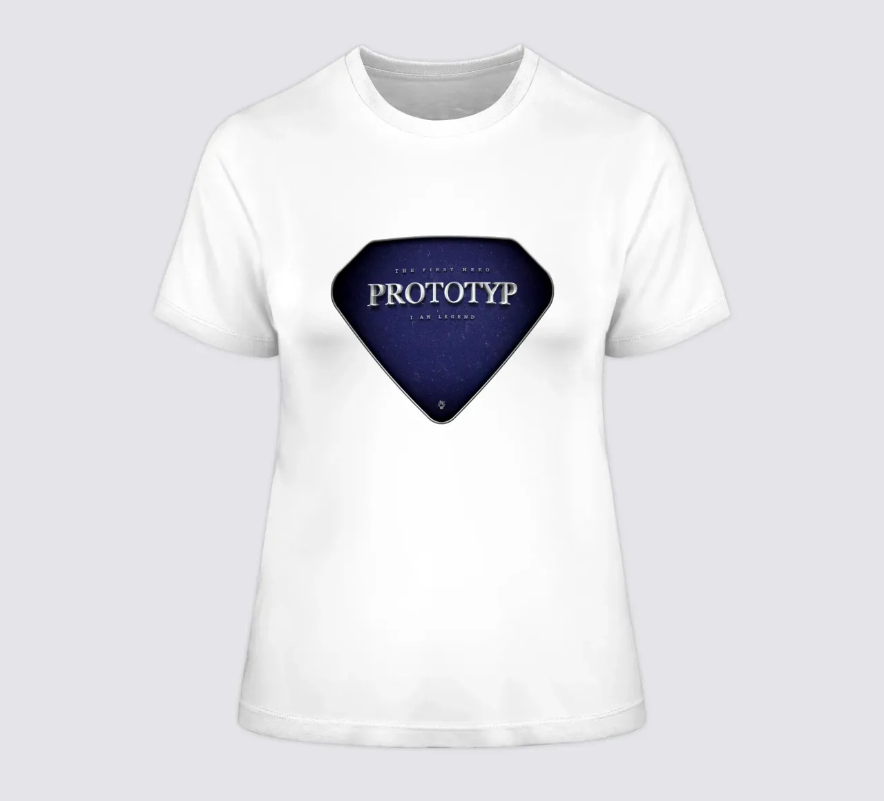 Prototyp - The First Hero t-shirt da donna da Black Sign Artwork