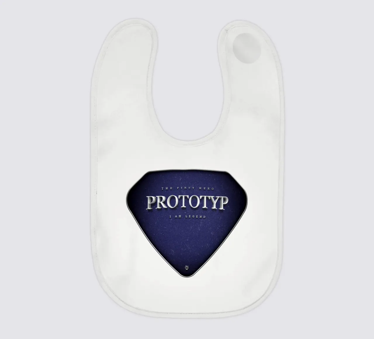 Prototyp - The First Hero bavaglino da Black Sign Artwork