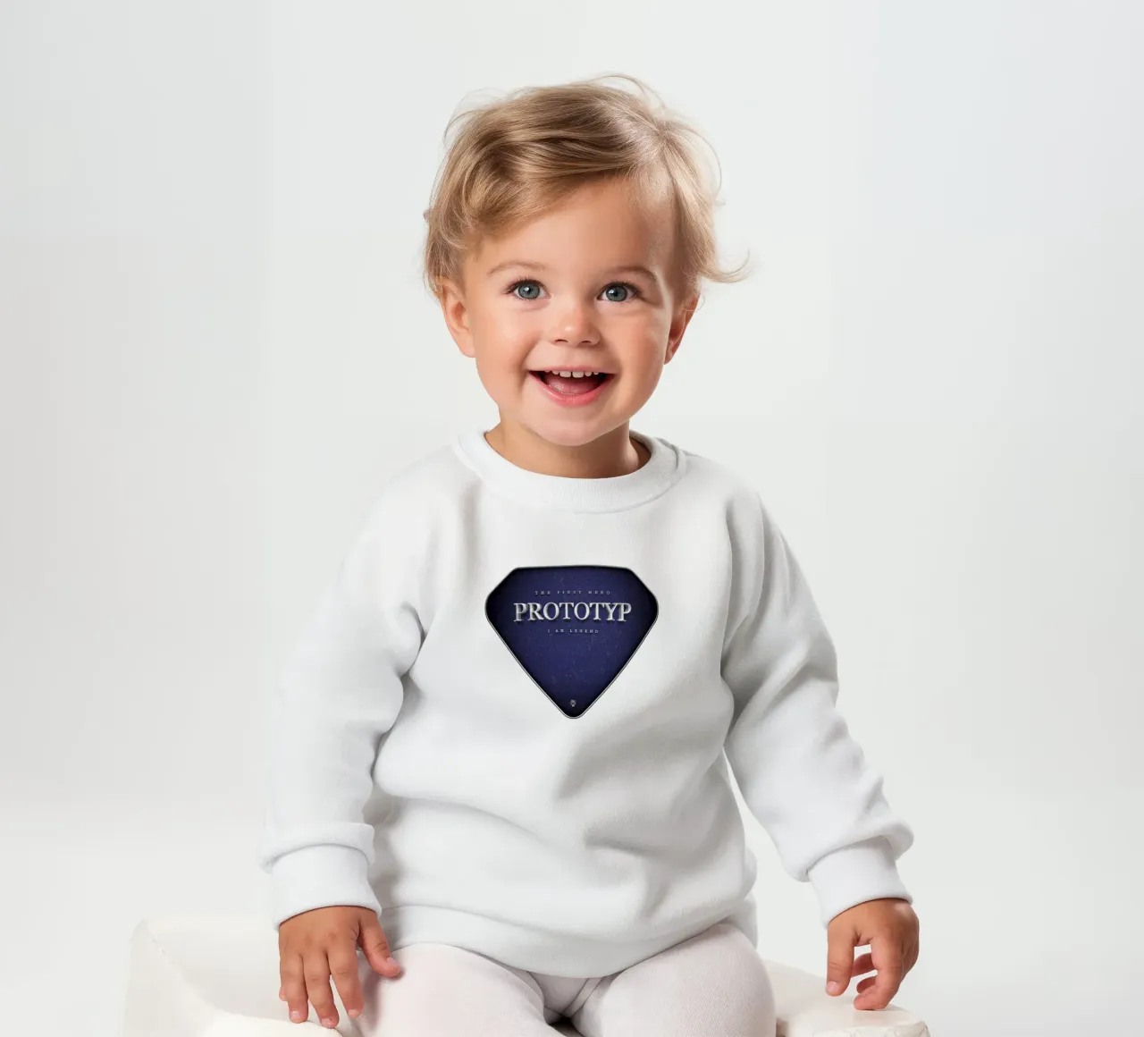 Prototyp - The First Hero felpa neonato da Black Sign Artwork