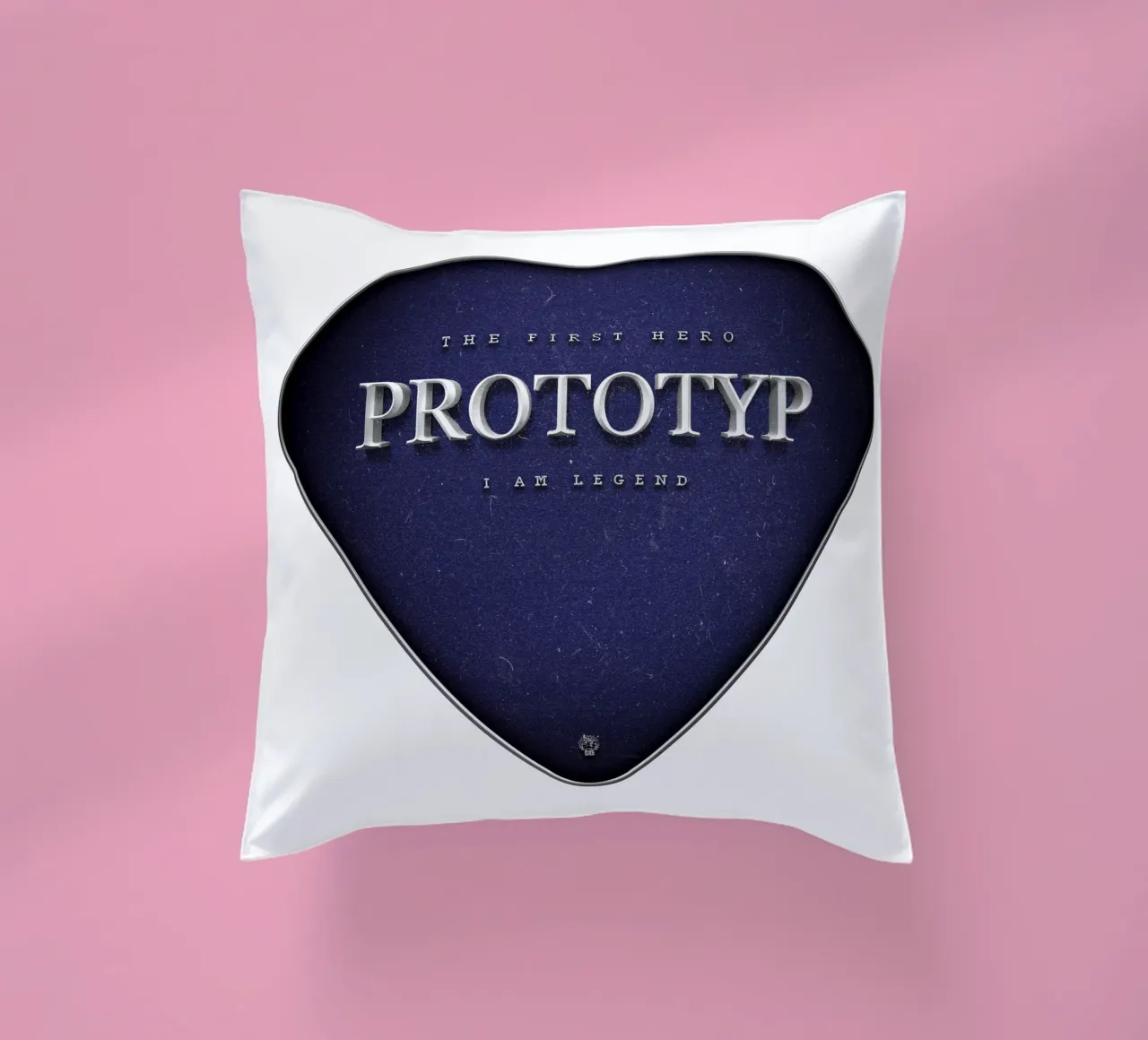 Prototyp - The First Hero cuscino da Black Sign Artwork