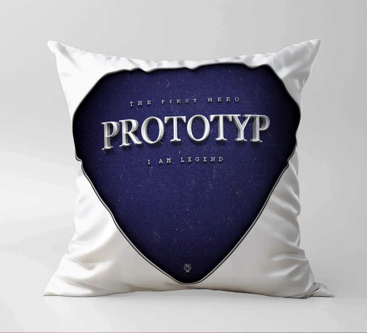 Prototyp - The First Hero cuscino da Black Sign Artwork
