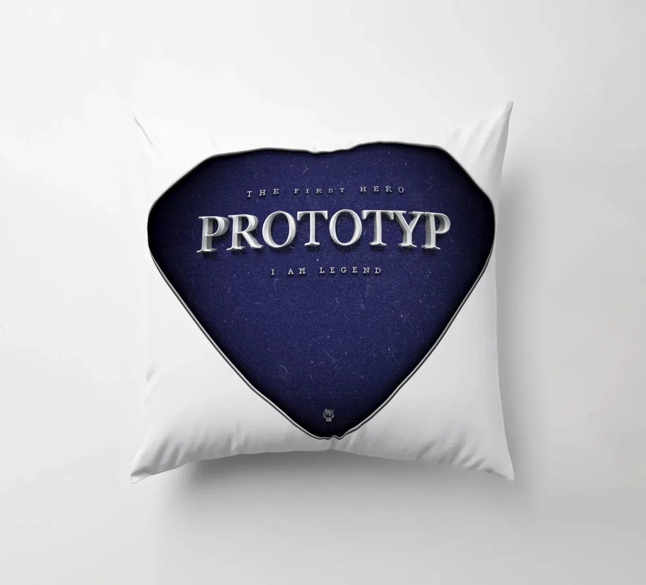 Prototyp - The First Hero cuscino da Black Sign Artwork