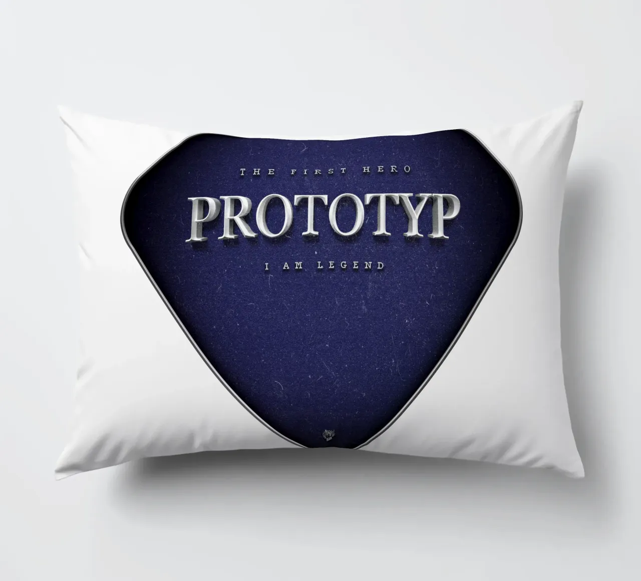 Prototyp - The First Hero cuscino da Black Sign Artwork