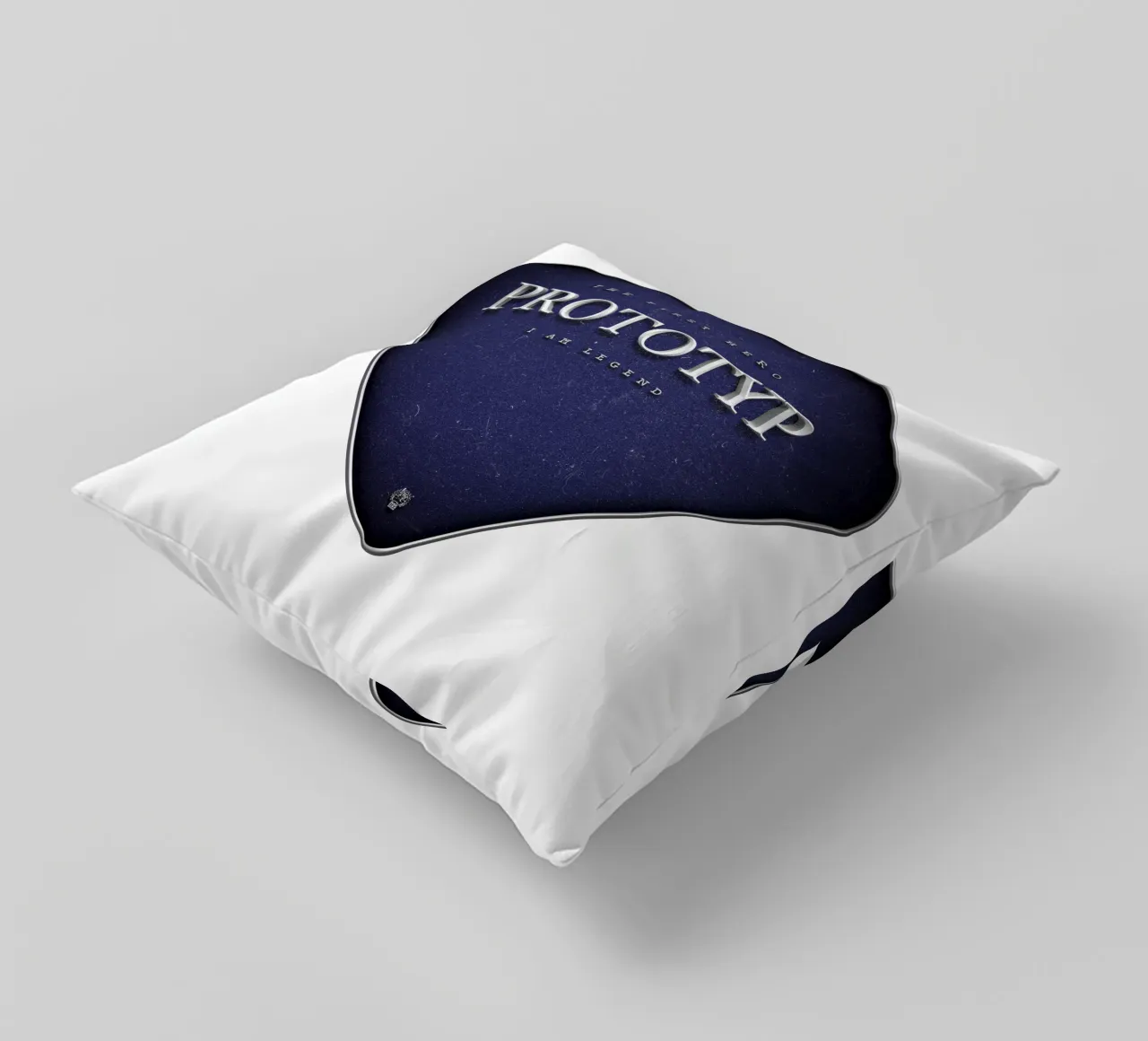 Prototyp - The First Hero cuscino da Black Sign Artwork