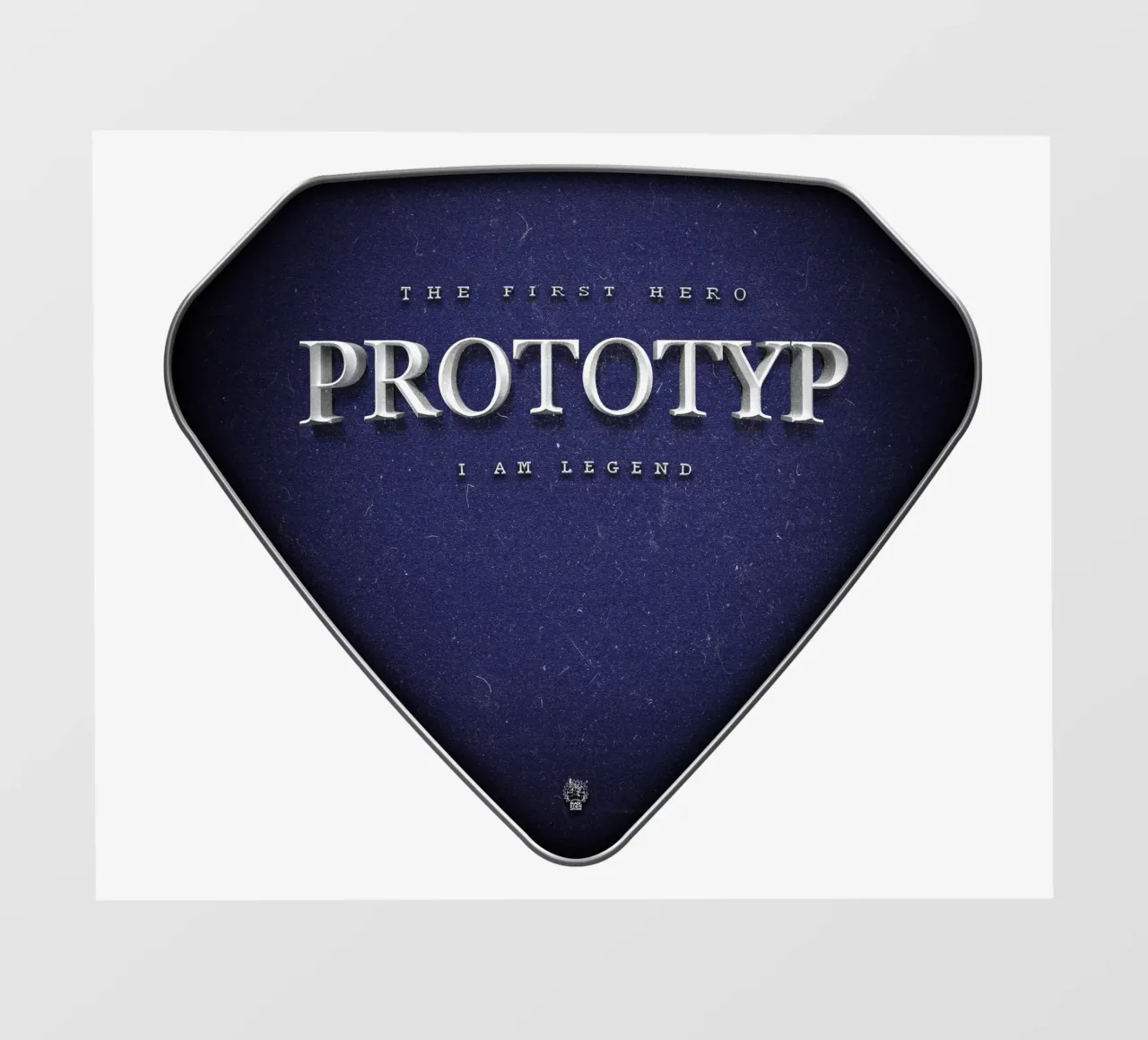 Prototyp - The First Hero telo in pvc da Black Sign Artwork