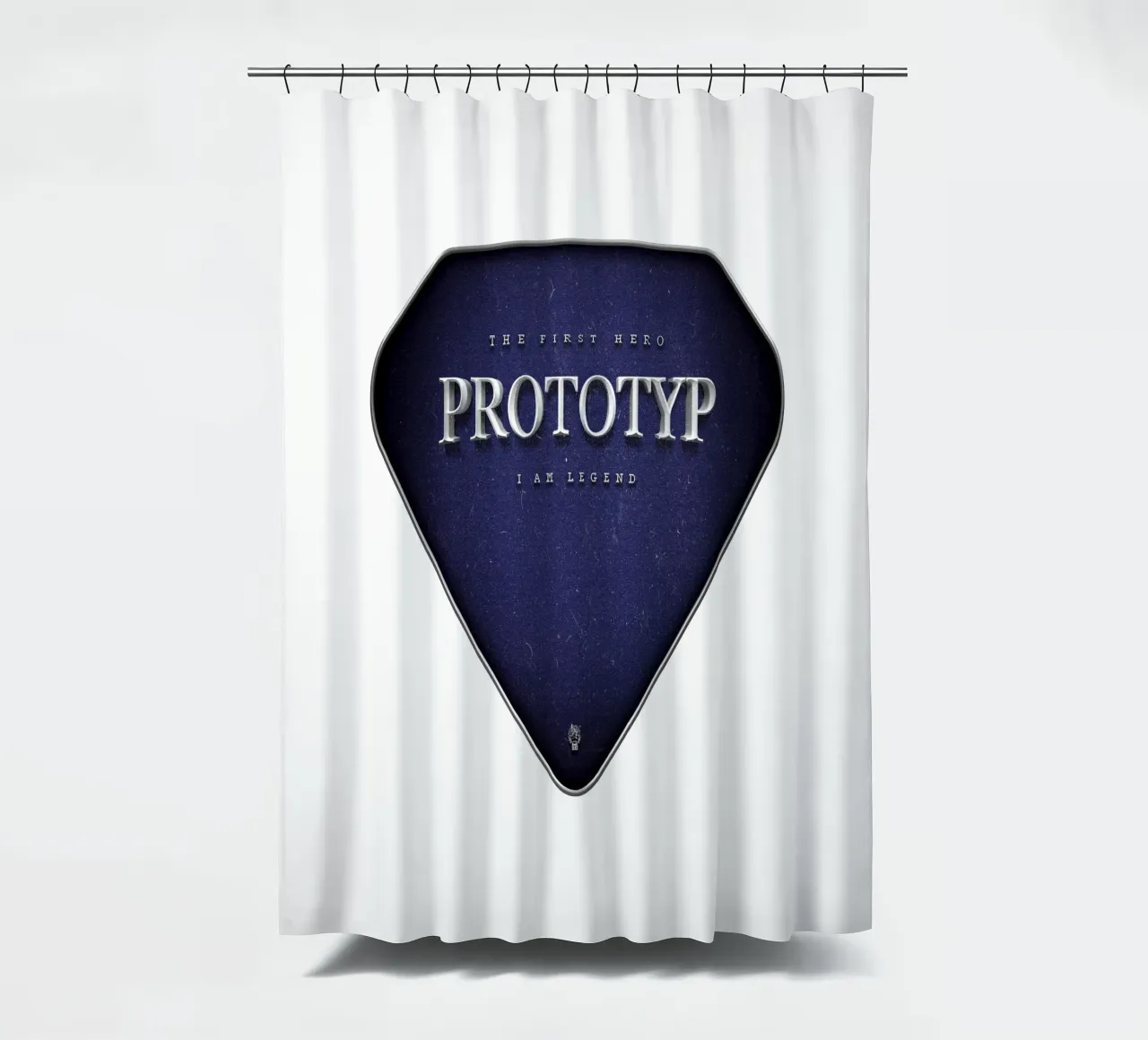 Prototyp - The First Hero tenda da doccia da Black Sign Artwork