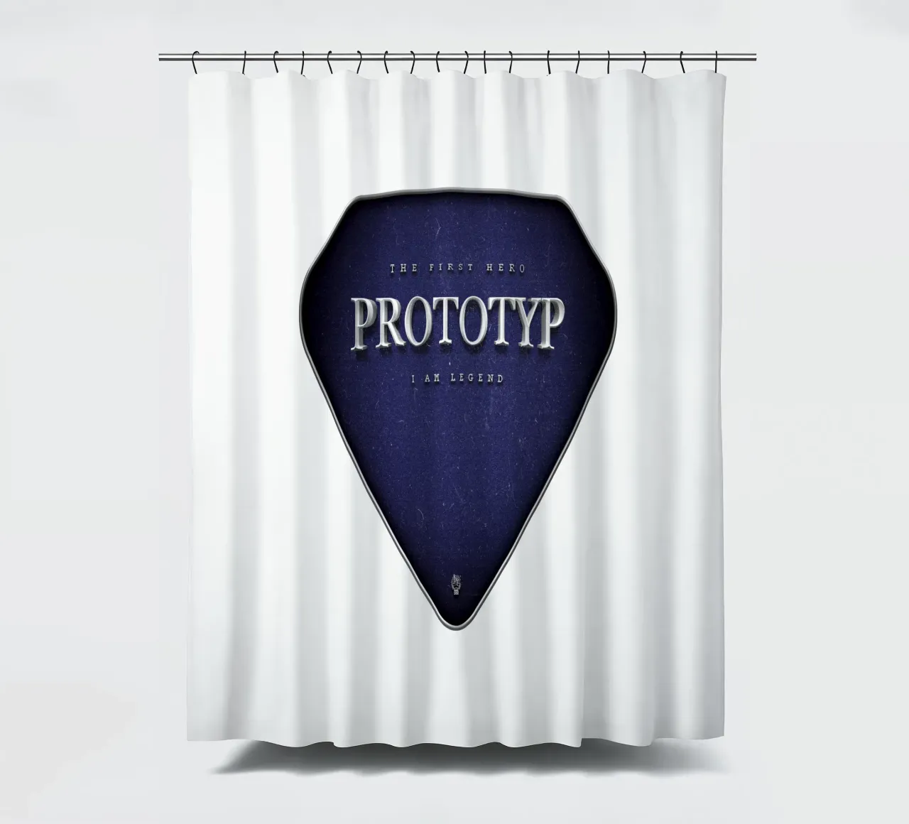 Prototyp - The First Hero tenda da doccia da Black Sign Artwork