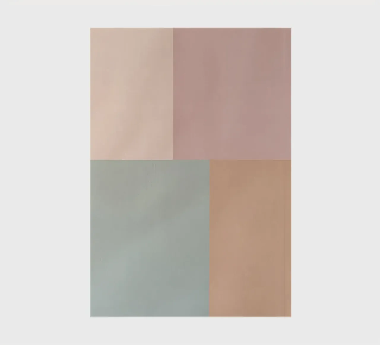 Four Color Solid Textured Blocks in Pastel Shades notebook by DesignDoodle