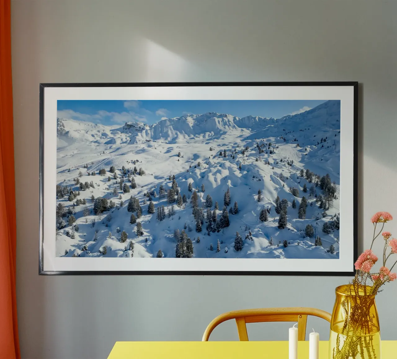 Montagne bianche poster da anderm