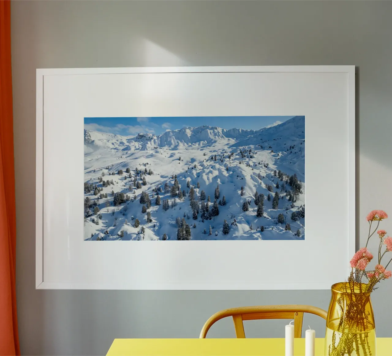 Montagne bianche poster da anderm