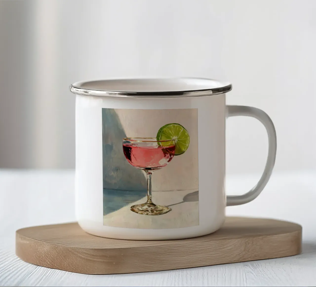 Cocktail tazza in smalto da IamHomeStudio