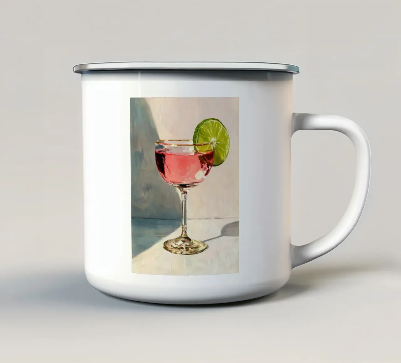Cocktail tazza in smalto da IamHomeStudio