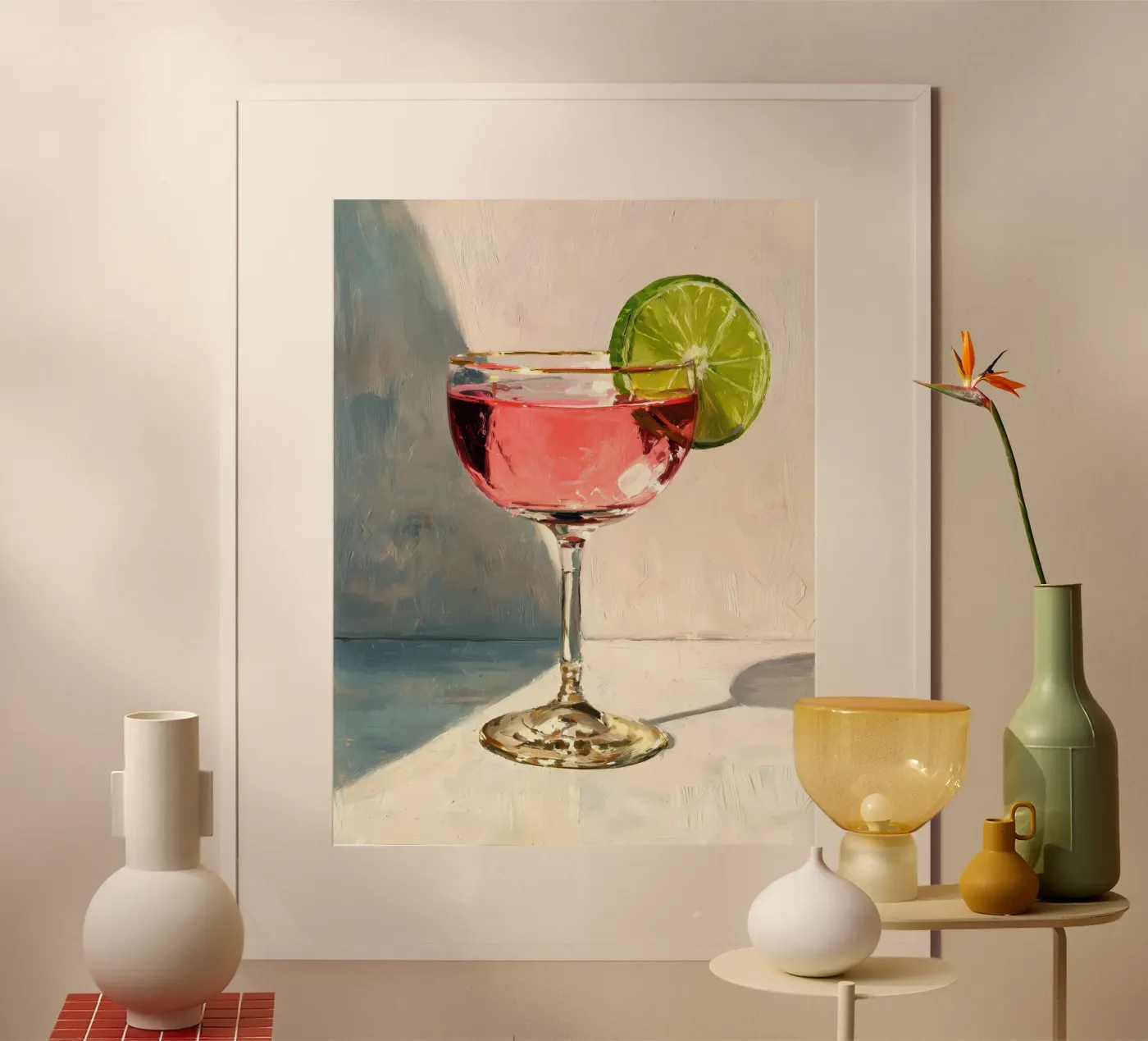 Cocktail poster da IamHomeStudio