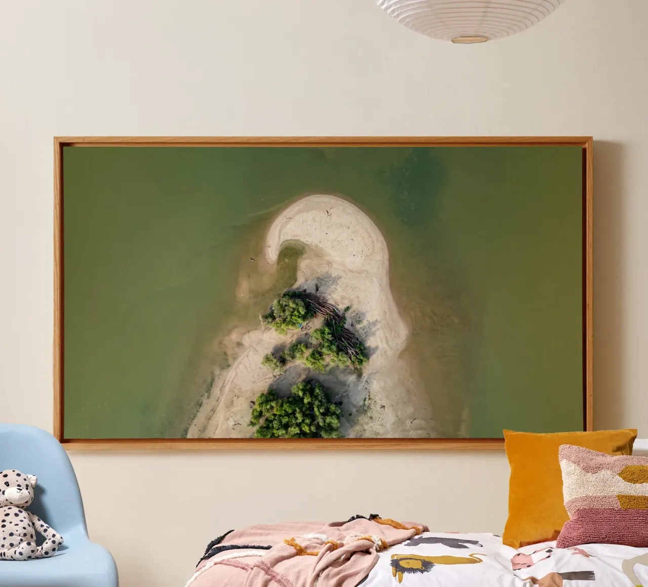 Top of an island canvas with Floater frame by anderm