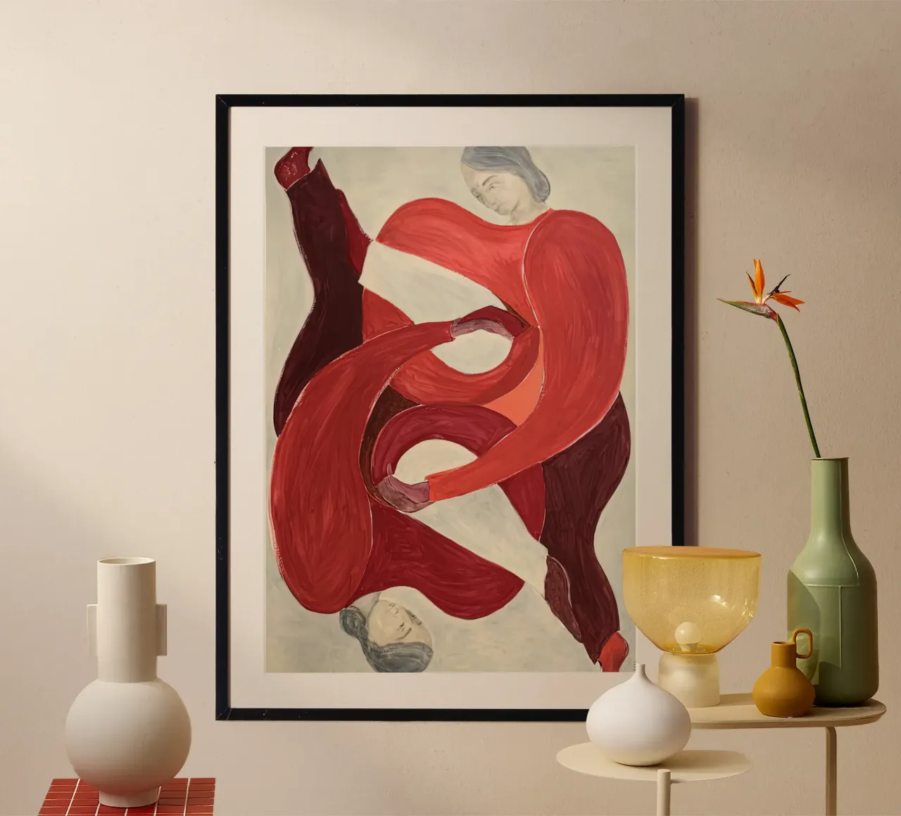 Sofia Lind 5 poster con telaio in legno da Sonya Noel