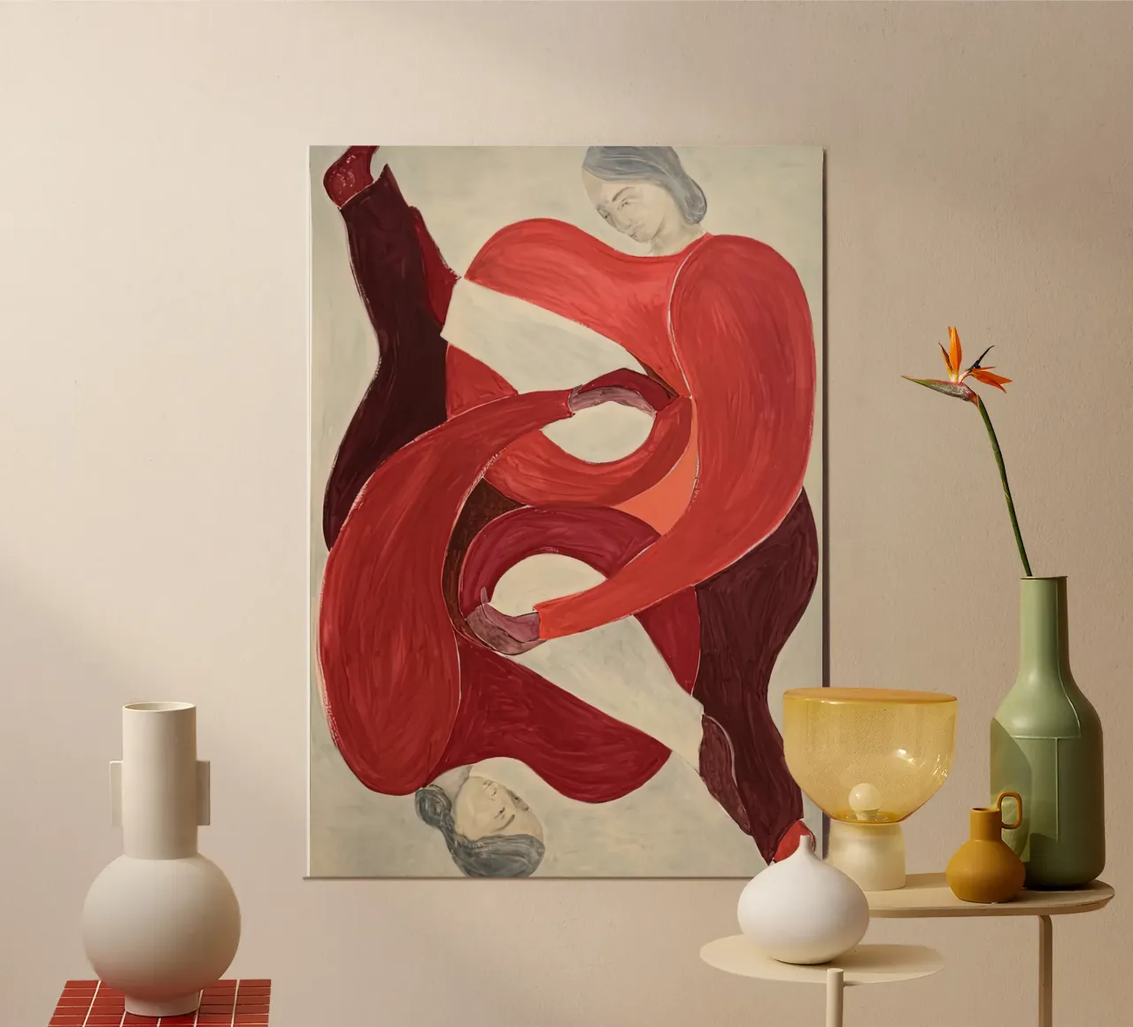 Sofia Lind 5 poster con telaio in legno da Sonya Noel
