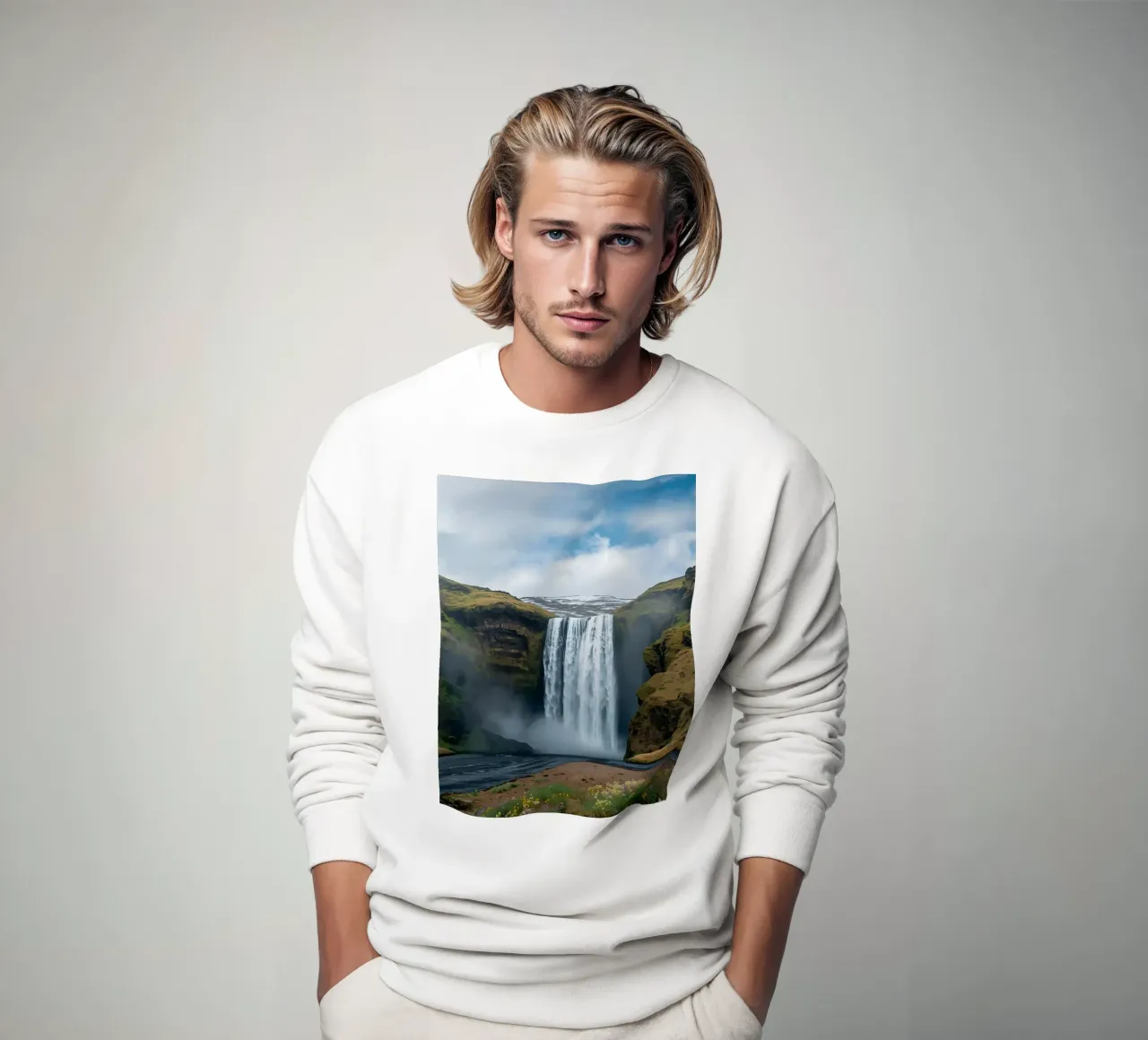 Cascata di acqua calda felpa da DesignDoodle