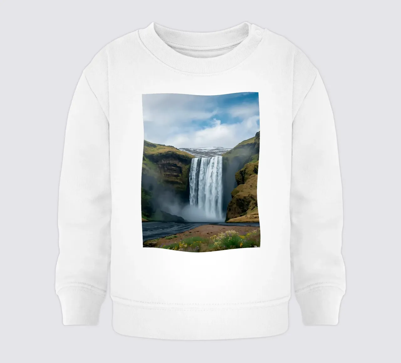 Cascata di acqua calda felpa neonato da DesignDoodle