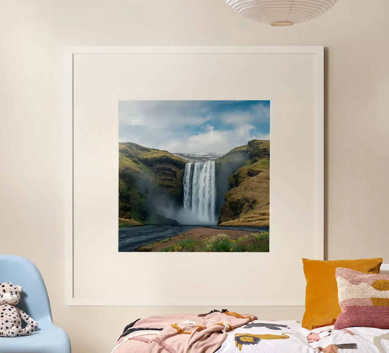 Cascata di acqua calda poster da DesignDoodle
