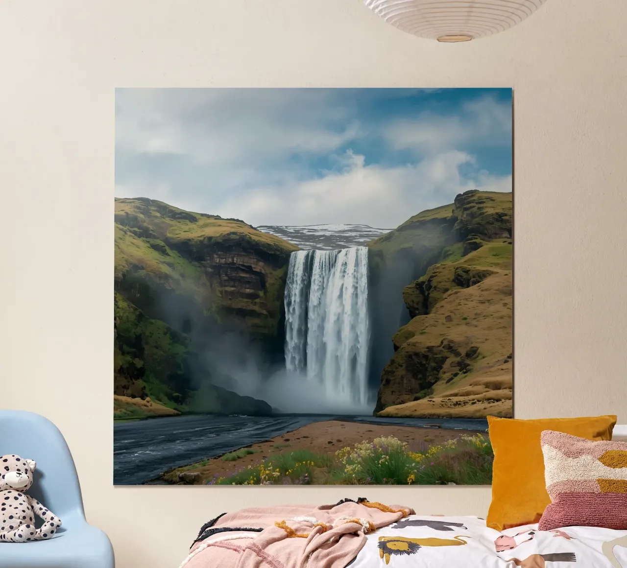Cascata di acqua calda poster da DesignDoodle