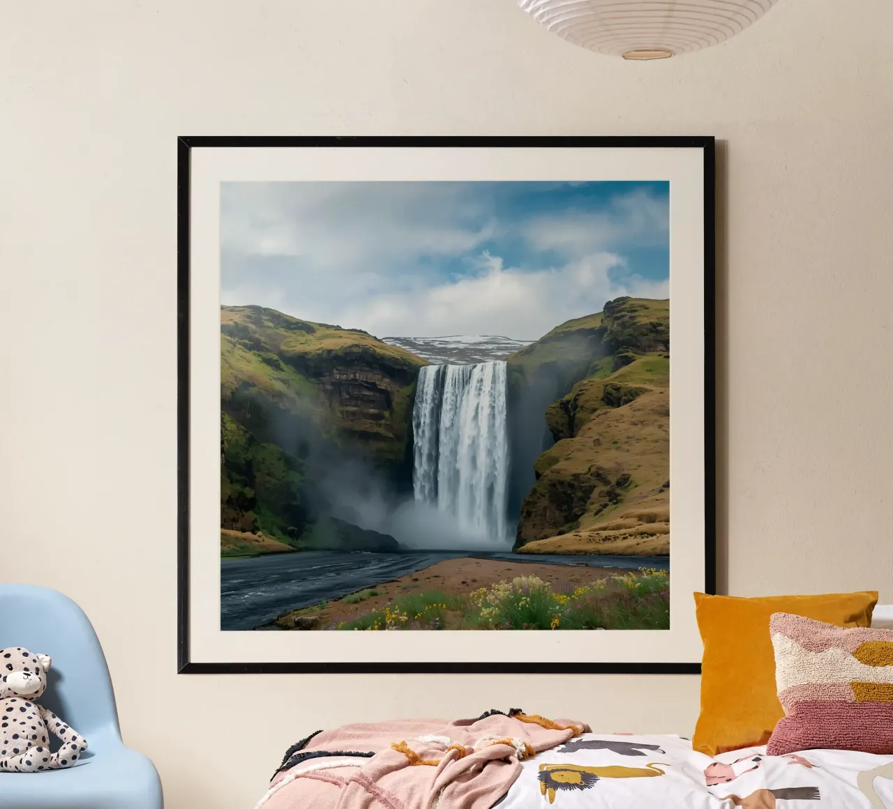 Cascata di acqua calda poster da DesignDoodle