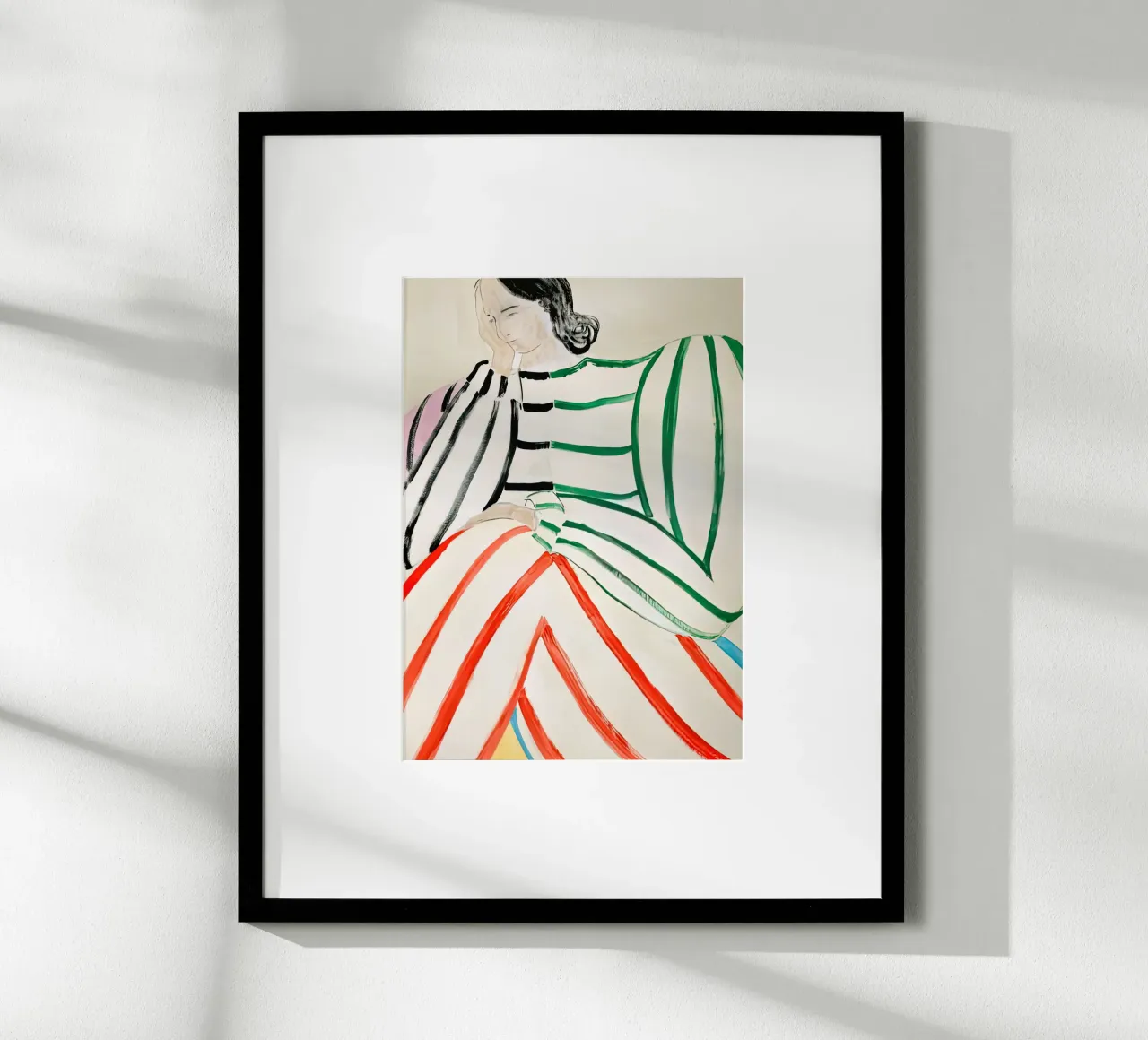 Sofia Lind 6 poster con telaio in legno da Sonya Noel