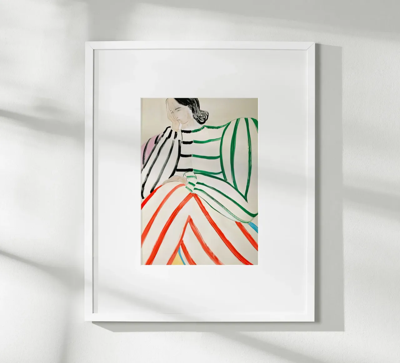 Sofia Lind 6 poster con telaio in legno da Sonya Noel