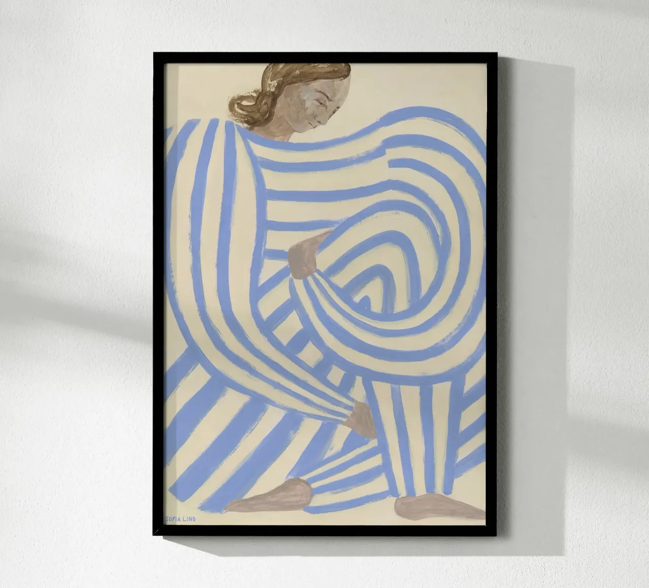 Sofia Lind 8 poster con telaio in alluminio da Sonya Noel