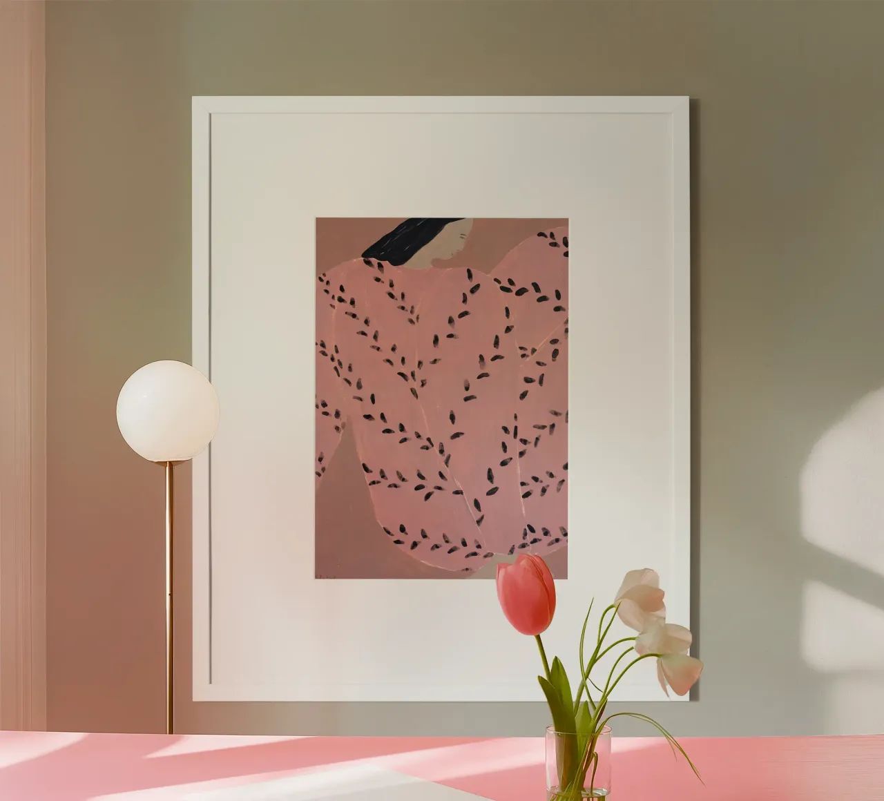Sofia Lind 9 poster con telaio in alluminio da Sonya Noel
