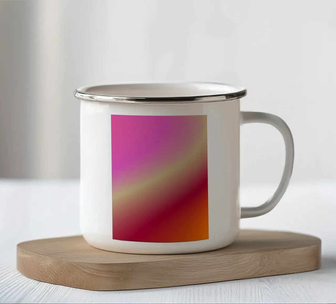 JOIE DE VIVRE 👄✨🥰 tazza in smalto da ÂME LIBRE STUDIO