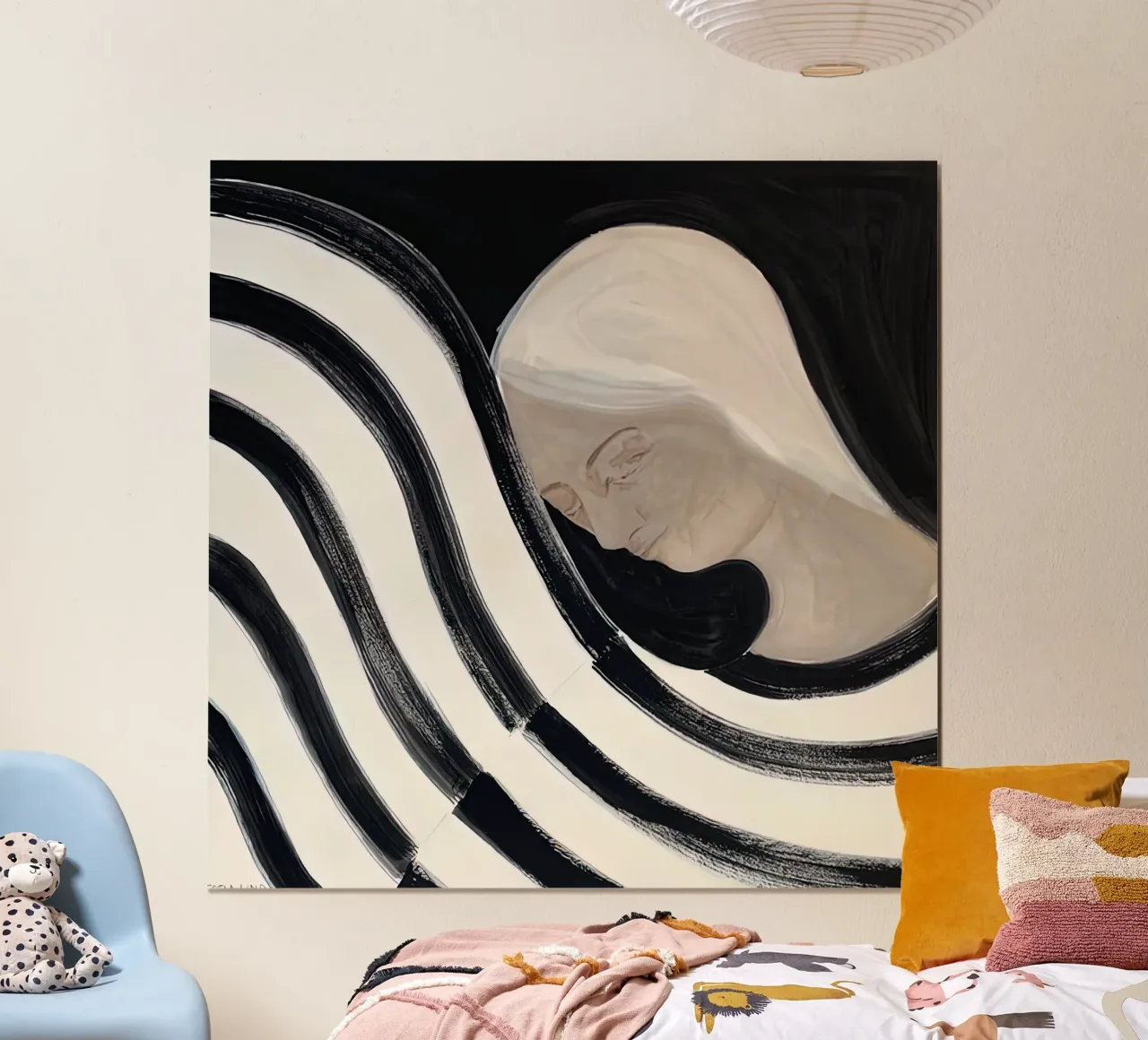 Sofia Lind 12 poster con telaio in legno da Sonya Noel