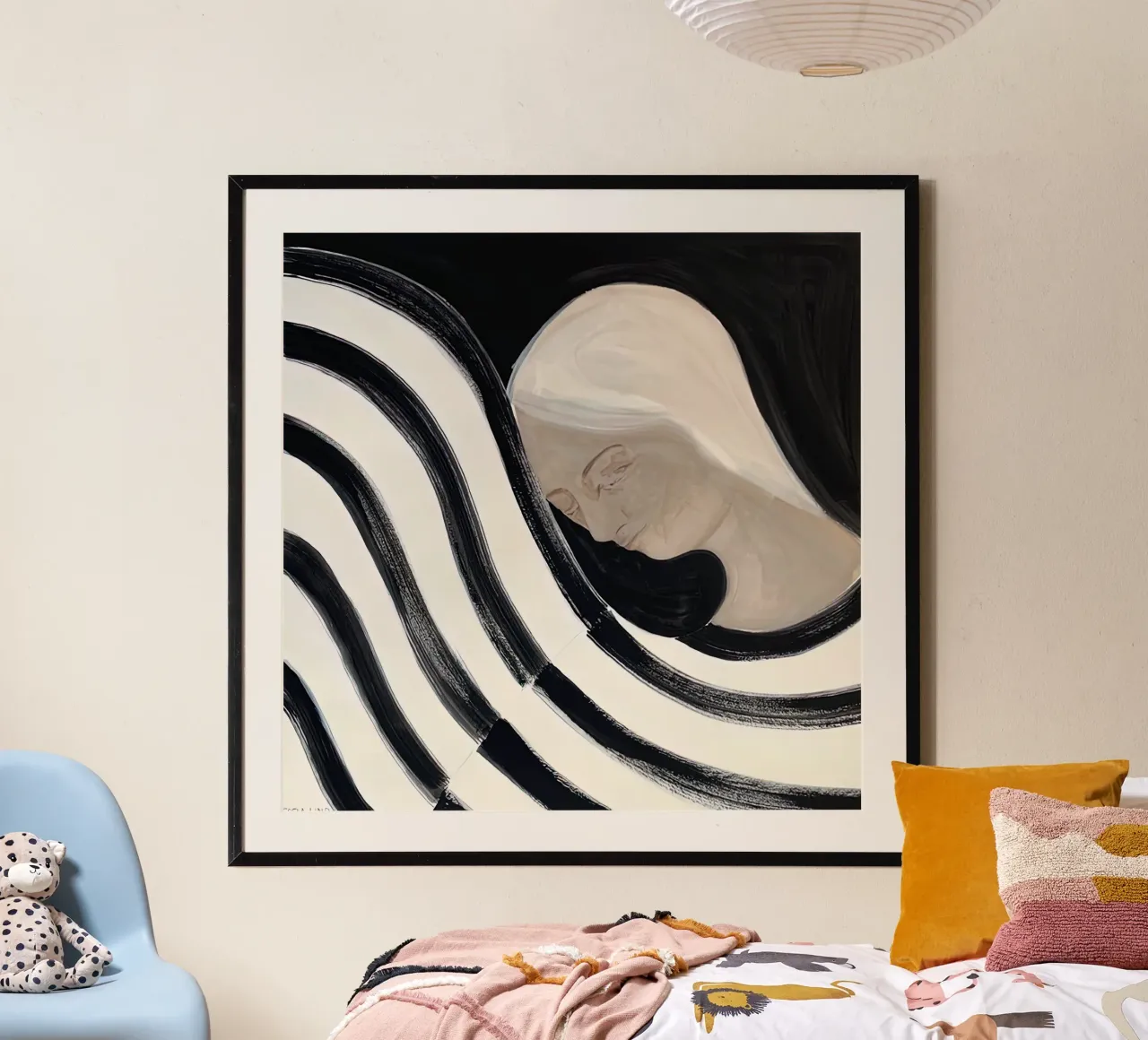 Sofia Lind 12 poster con telaio in legno da Sonya Noel