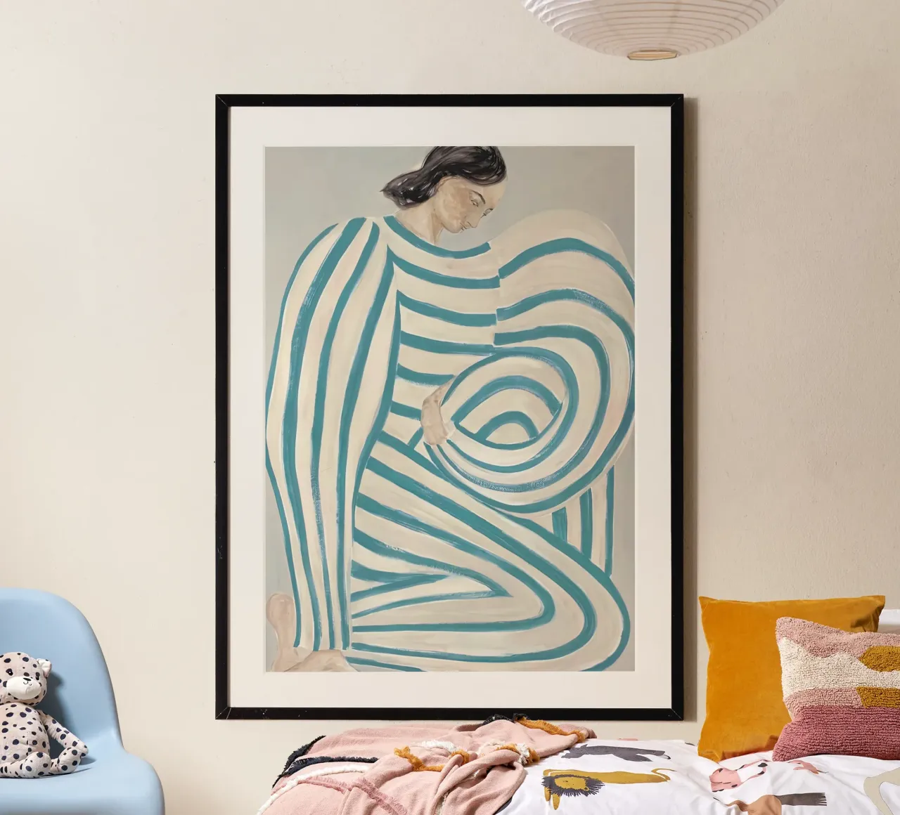 Sofia Lind 14 poster con telaio in alluminio da Sonya Noel