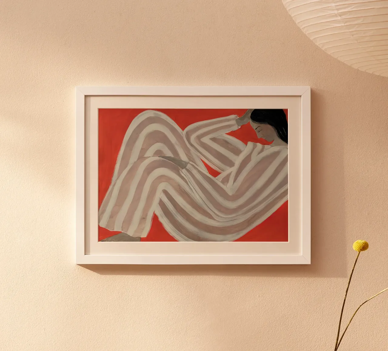 Sofia Lind 15 poster con telaio in legno da Sonya Noel