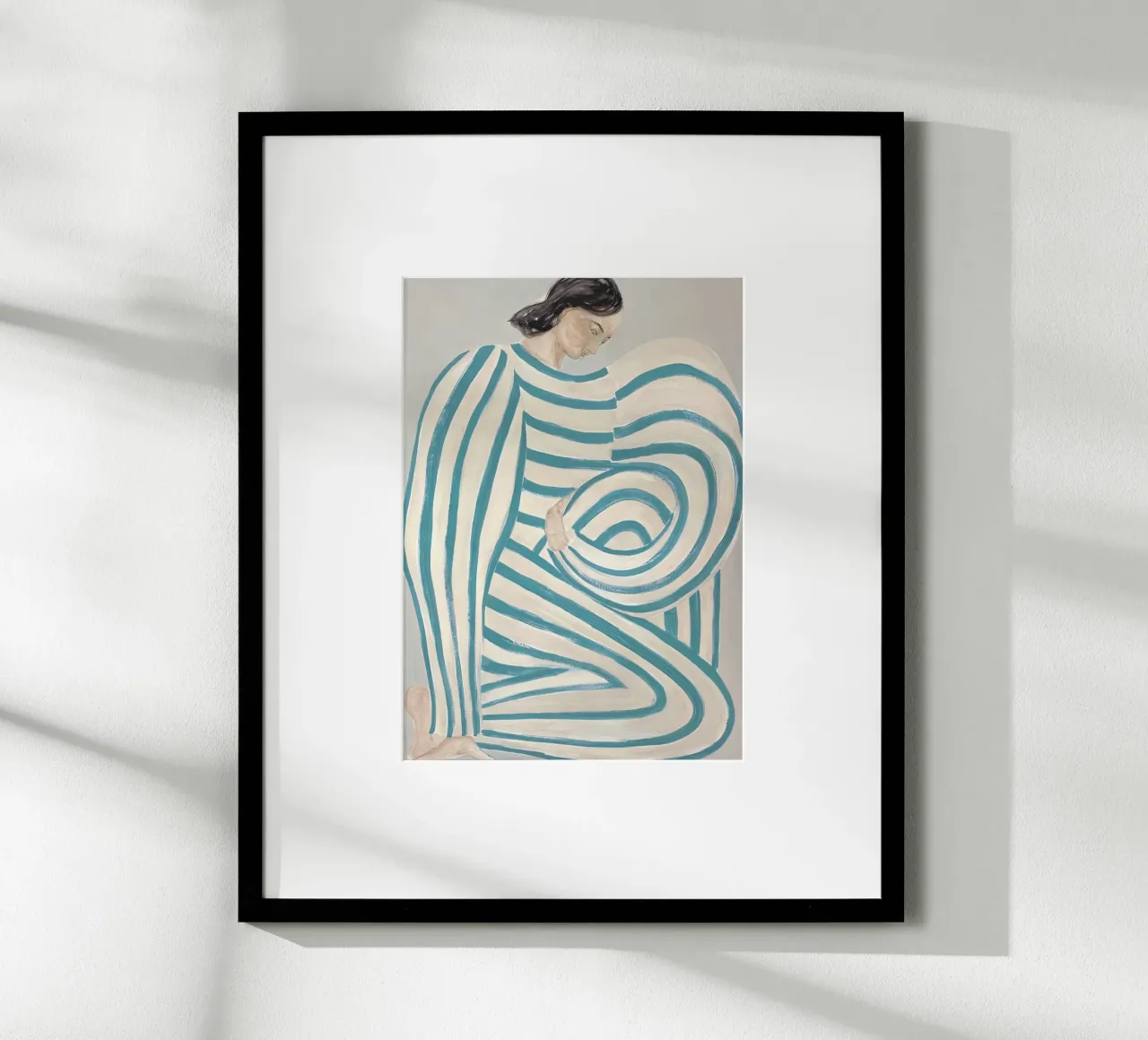 Sofia Lind 18 poster con telaio in legno da Sonya Noel