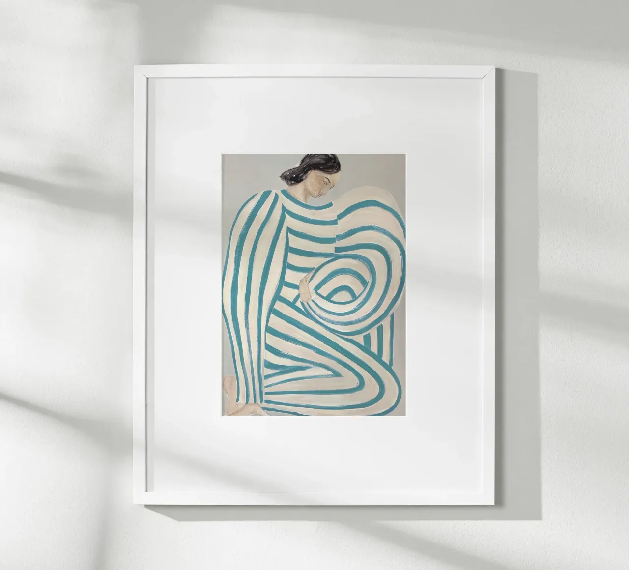 Sofia Lind 18 poster con telaio in legno da Sonya Noel