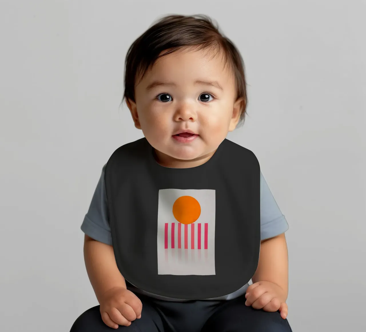 Sun Over Structure baby slabbetje van SMPLE