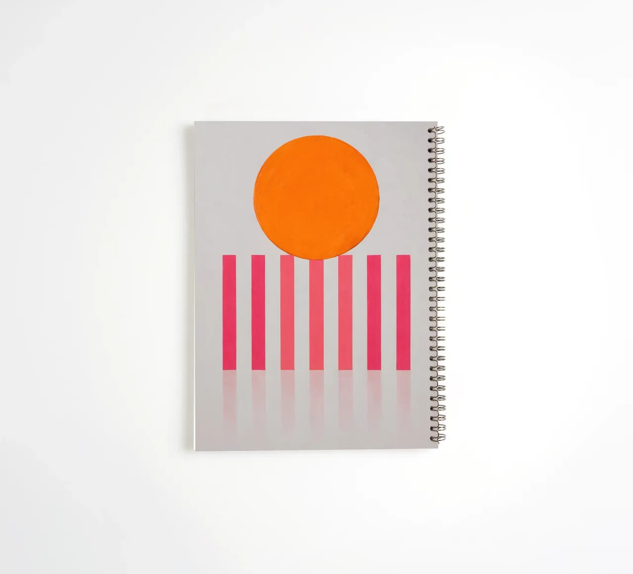 Sun Over Structure spiral notebook by SMPLE