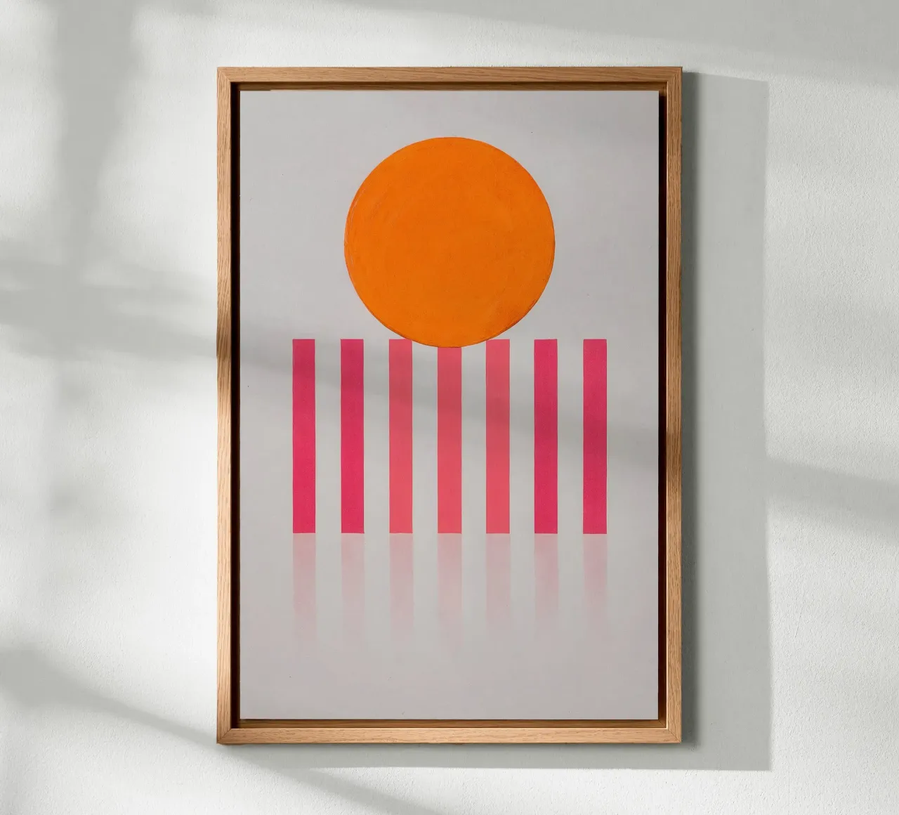 Sun Over Structure canvas van SMPLE