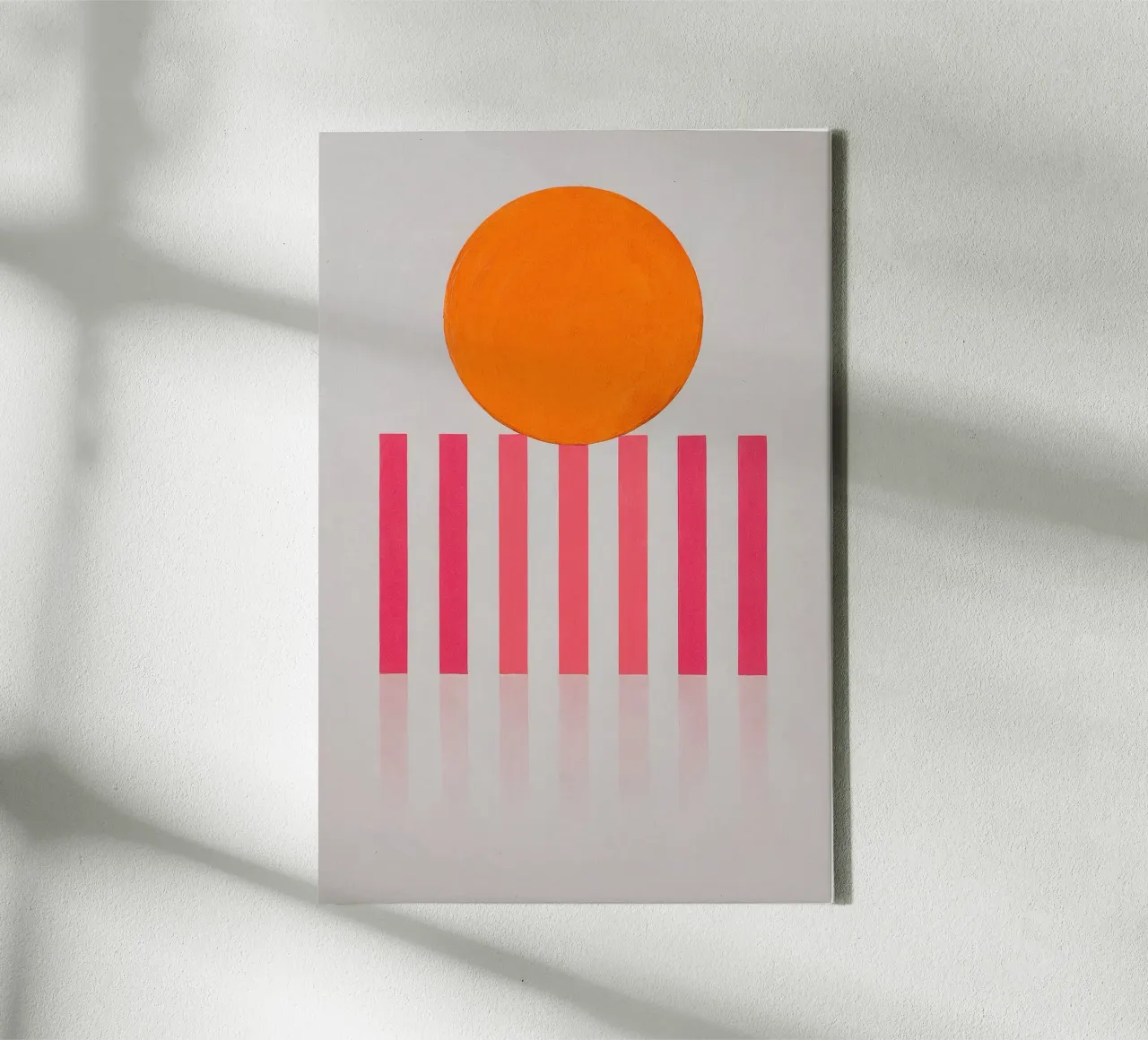 Sun Over Structure canvas van SMPLE