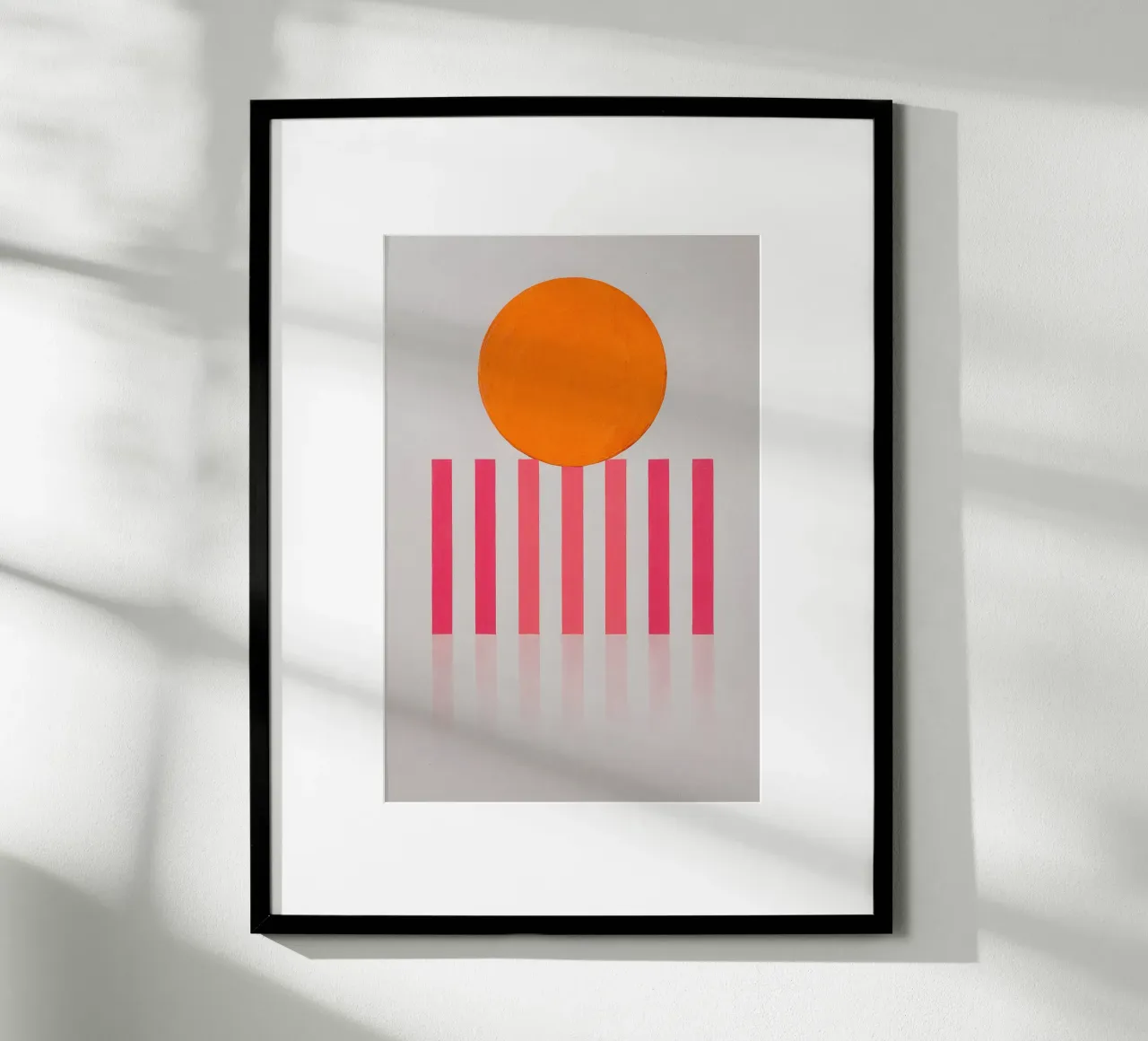 Sun Over Structure Poster von SMPLE