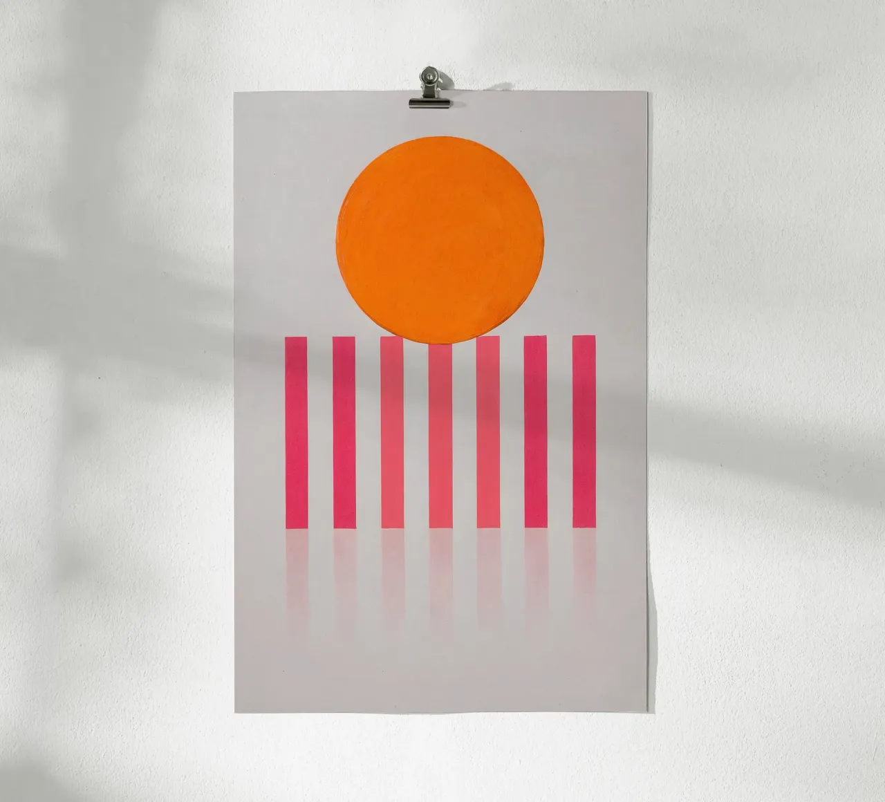 Sun Over Structure Poster von SMPLE