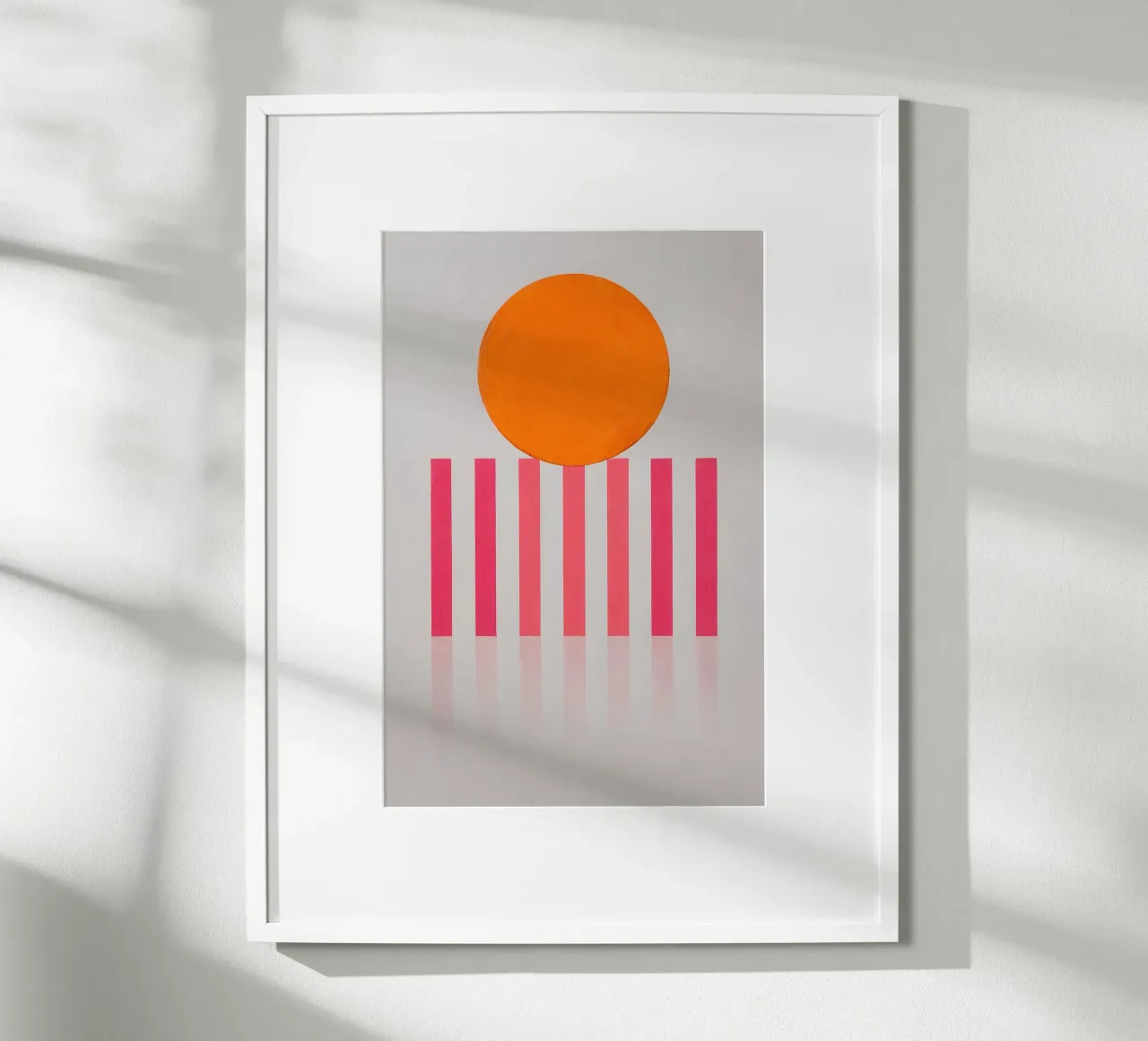 Sun Over Structure Poster von SMPLE