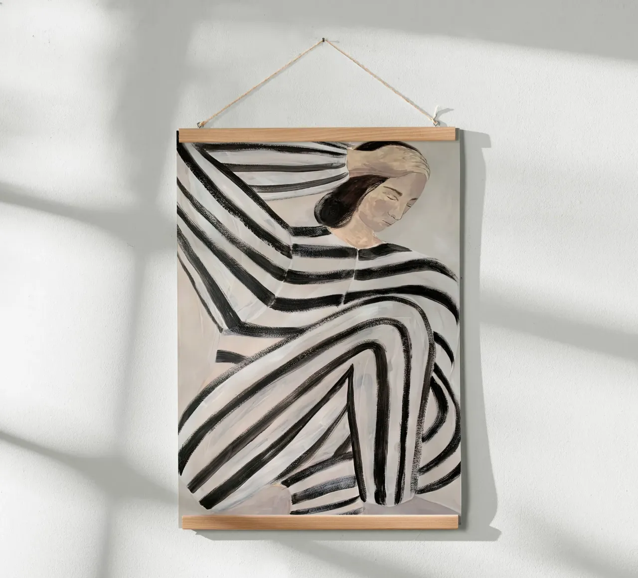 Sofia Lind 23 poster con telaio in plastica da Sonya Noel