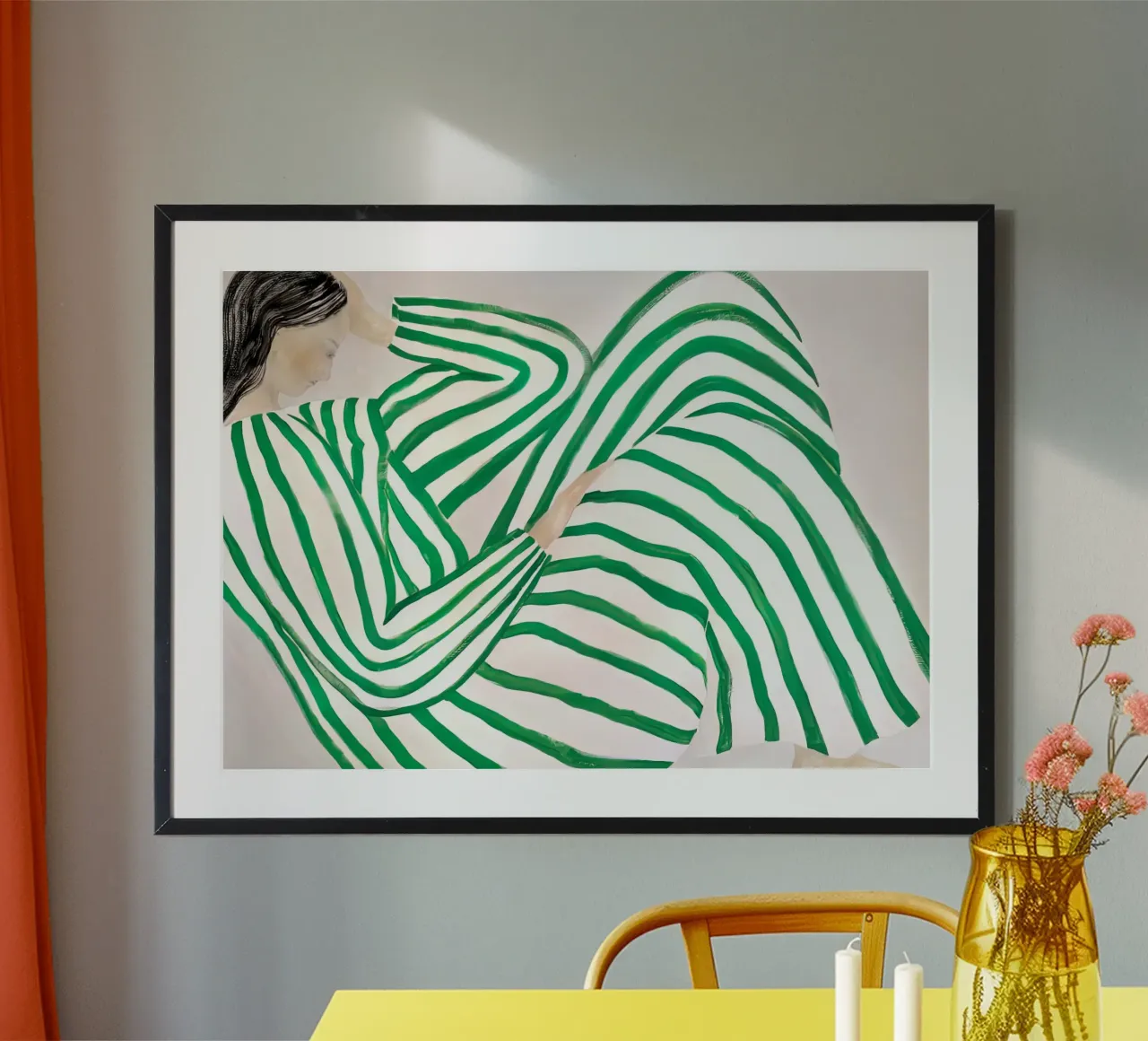 Sofia Lind 25 poster con telaio in legno da Sonya Noel